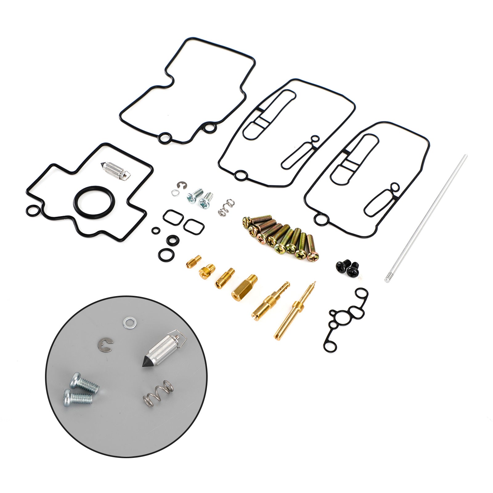 Carburetor Carb Rebuild Repair Kit fit for Yamaha YFZ450 2004-2009 Generic