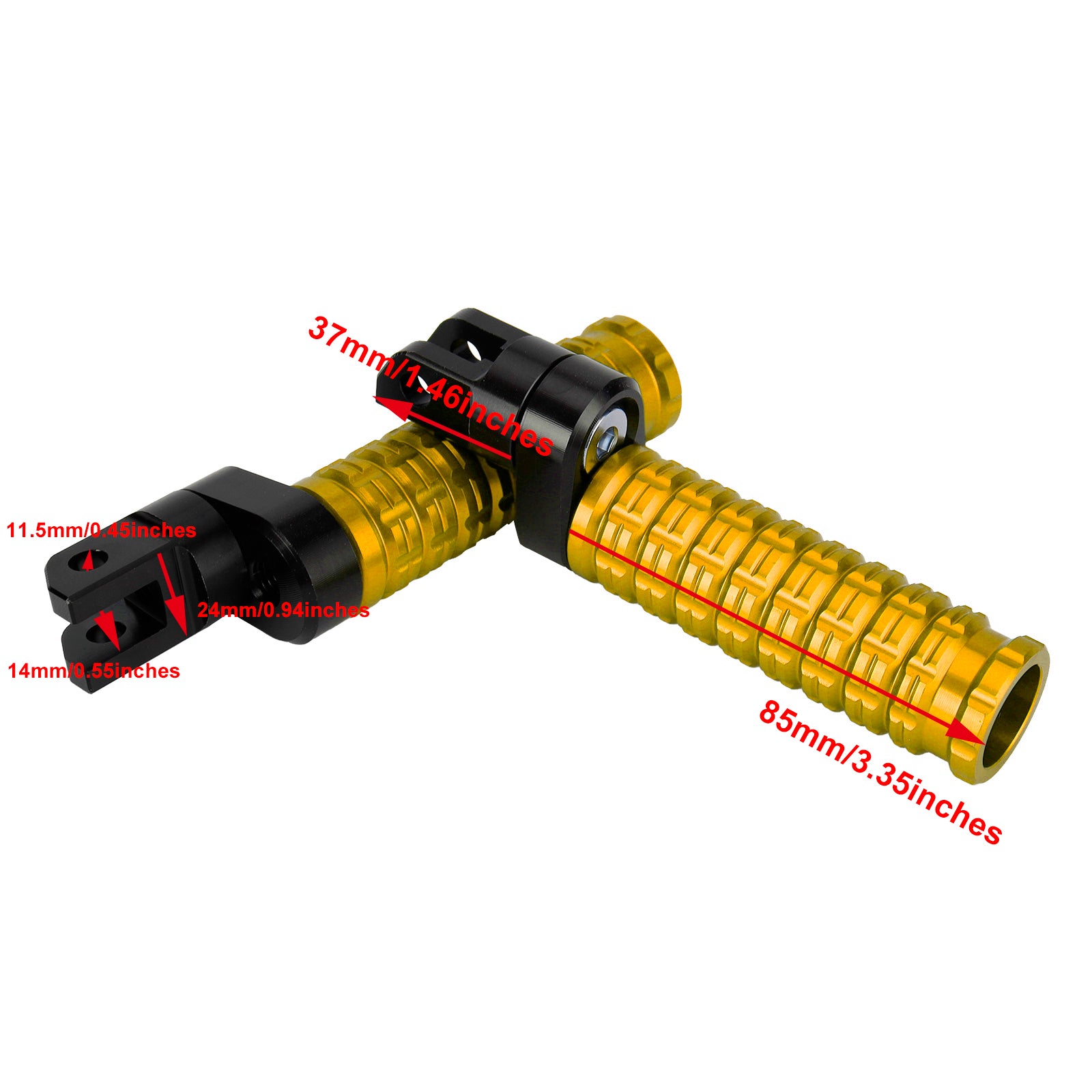 Vordere Fußrasten-Fußraste passend für Benelli Tornado 302R BN302S 18-22 TNT 135 2022