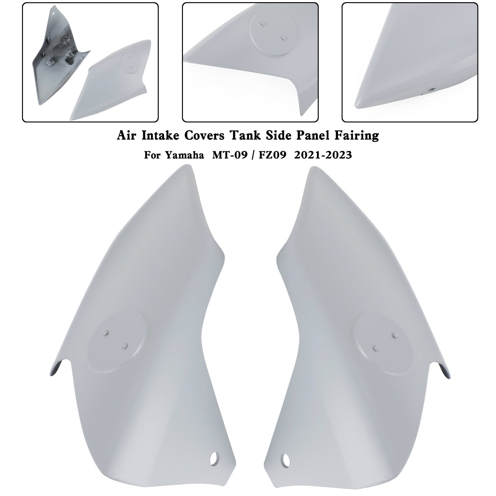 21-23 Yamaha MT-09 / FZ09 Lufteinlassabdeckungen Tankseitenteilverkleidung
