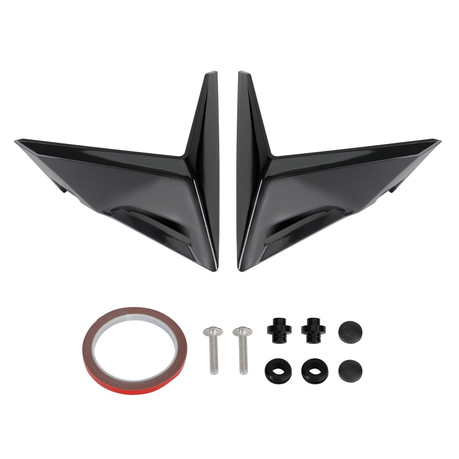Obere Verkleidungs-Seitenflügel-Deflektor-Winglets passend für Honda Forza 750 2021-2022 Generic