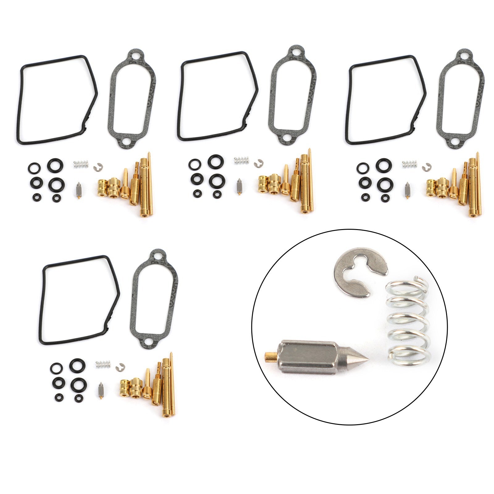 Motorcycle Carburetor Repair Rebuild Kit for Honda CB400F Super Sport 1975-1977