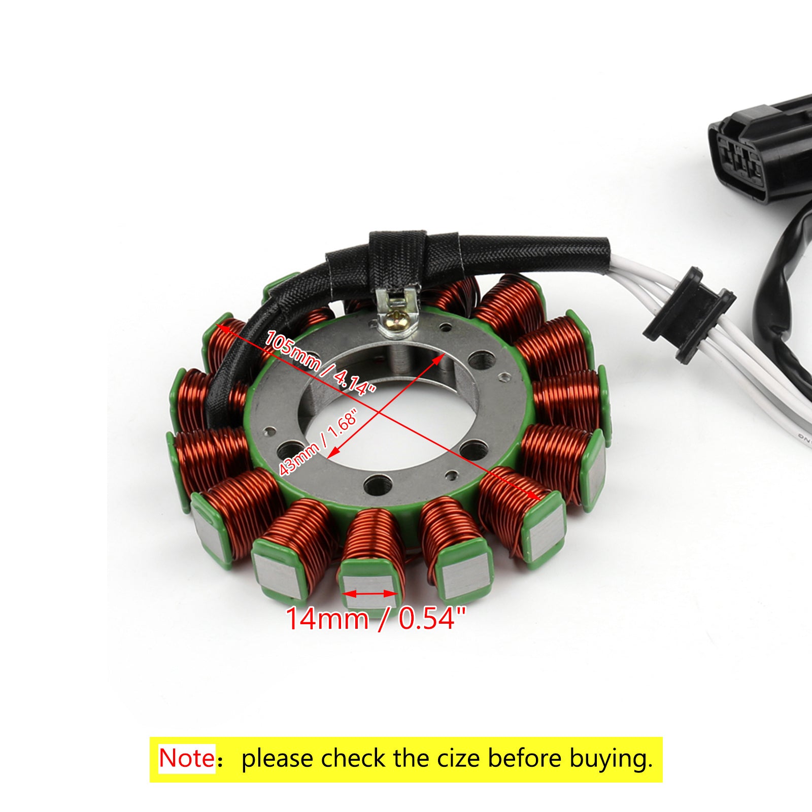 Stator Generator For Kawasaki ZX-6R ZX 600 R Ninja ZX6R 09 - 17 21003-0083