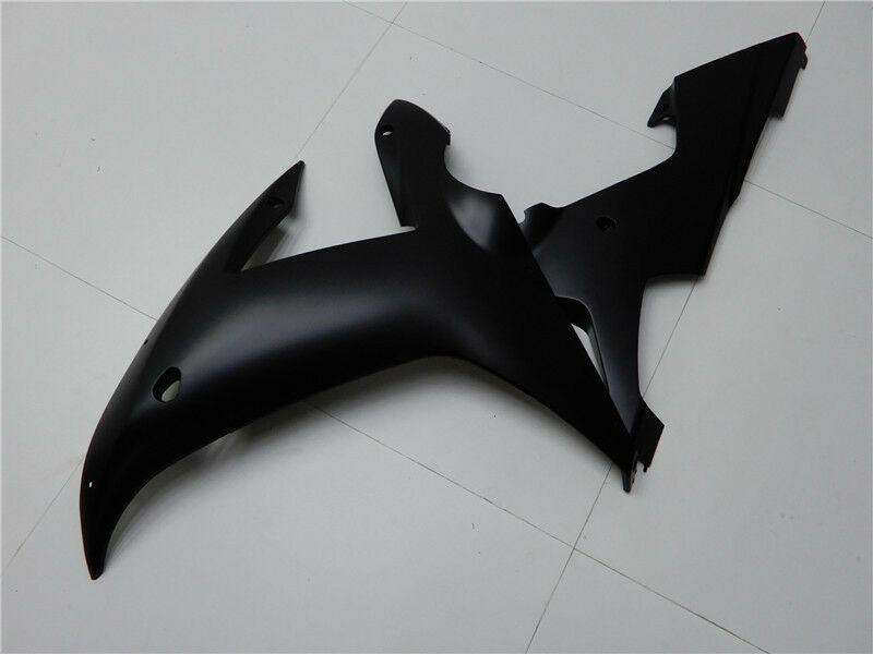 Amotopart 2002 2003 Yamaha YZF R1 Fairing Matte Black Kit