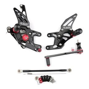 Rearsets Foot pegs Rear sets Footrest For Honda CBR1000 CBR 1000 2012-2018