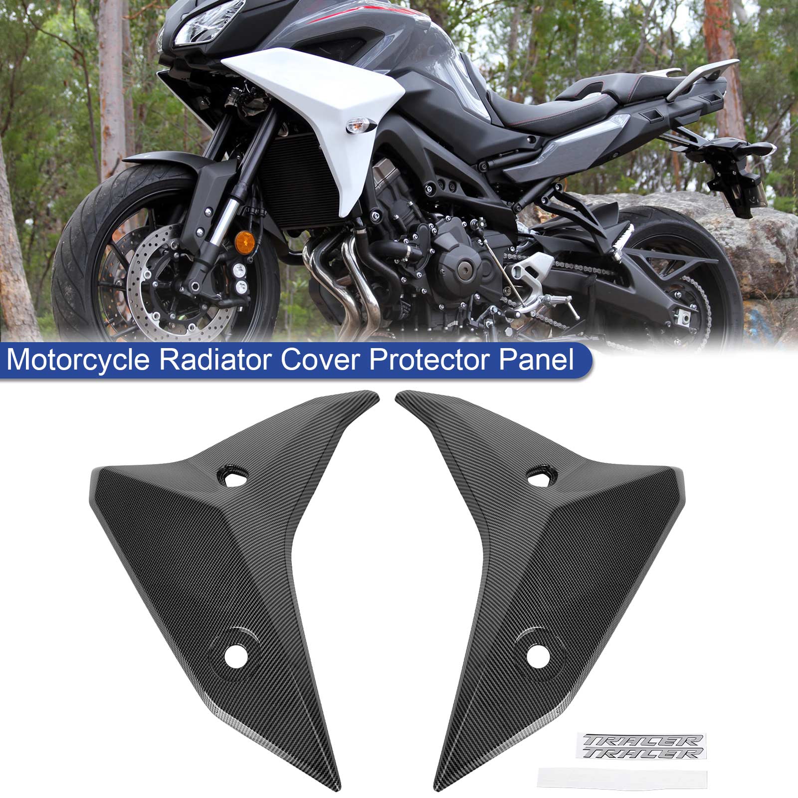 Panneaux de carénage de couvercle latéral de radiateur pour YAMAHA tracer 900 GT 2018 – 2020 générique