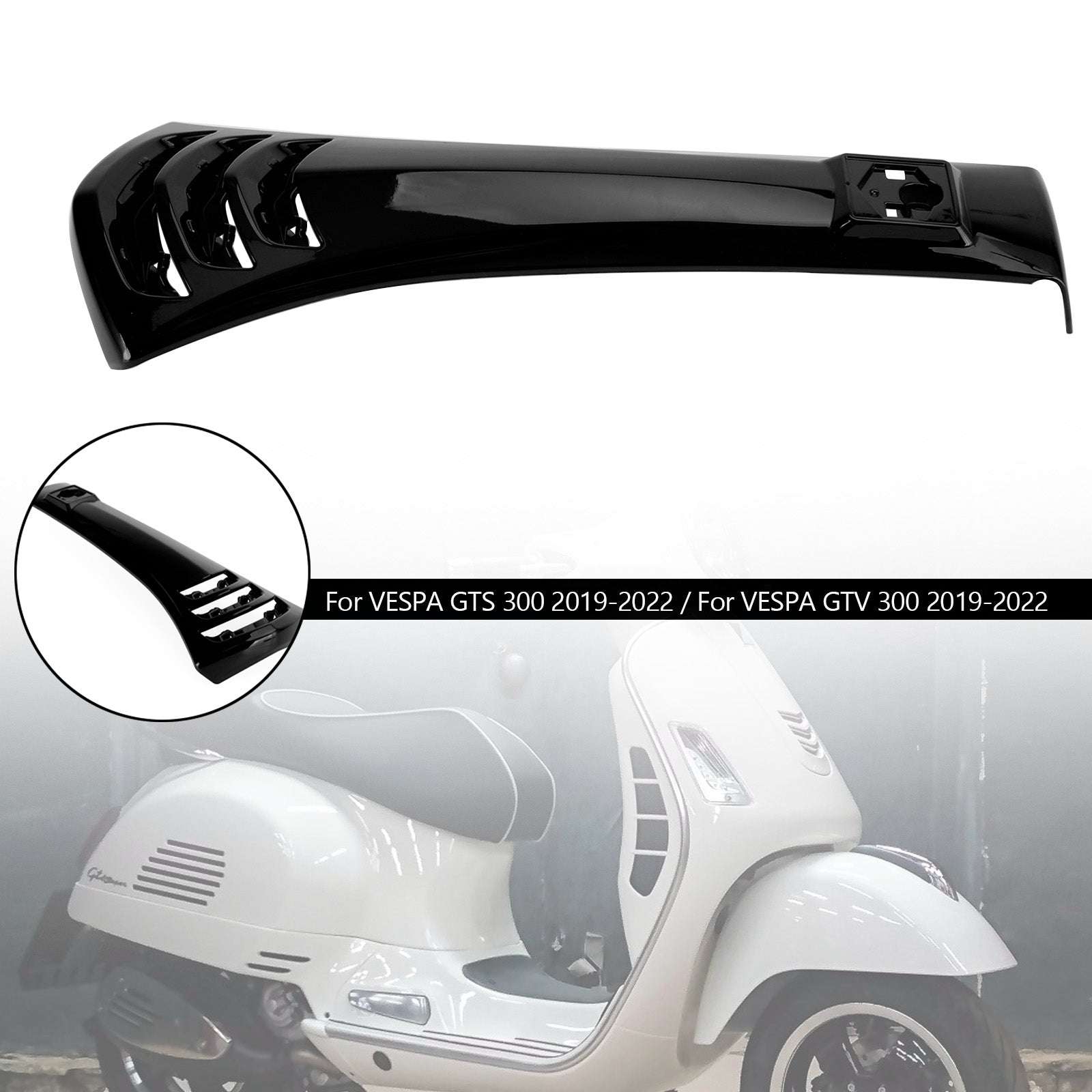 Cravatta per carenatura copritesta clacson per VESPA GTS300 GTV300 2019-2022