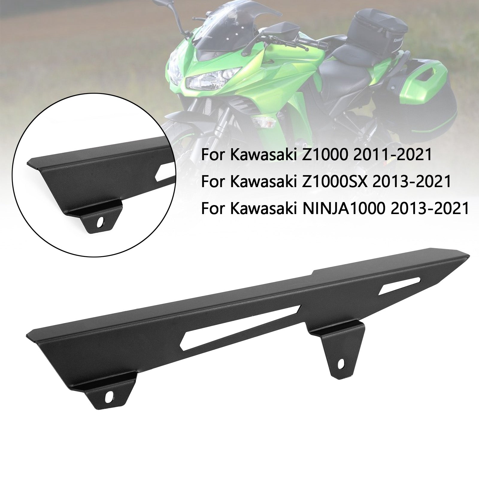 スプロケットチェーンガードカバー Kawasaki Z1000SX 忍者 1000 Z1000 11-21