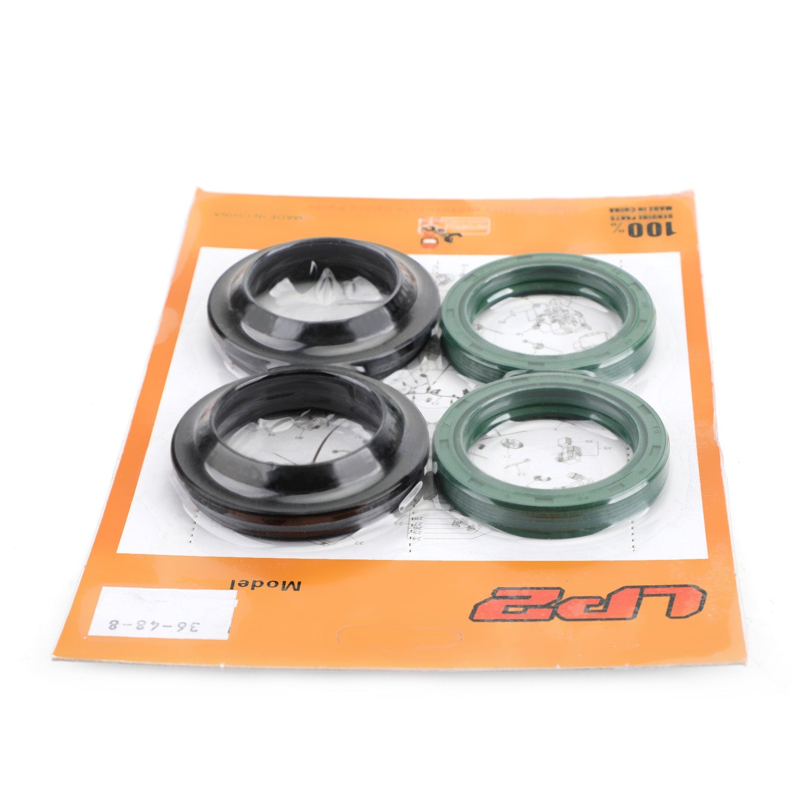 80-81 Suzuki PE400  Fork Oil Seal Wiper Set