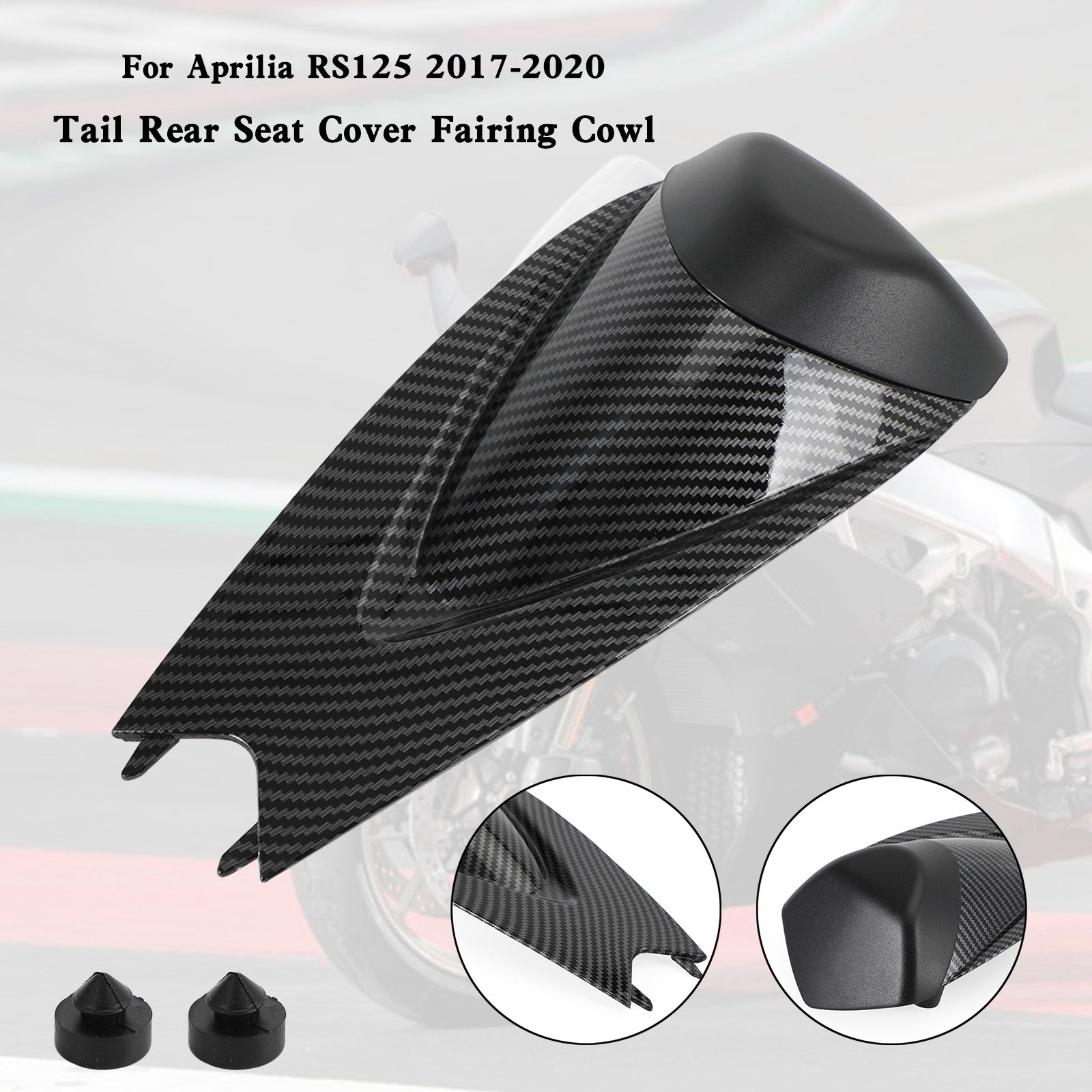 Rücksitzbezug-Verkleidungsverkleidung für Aprilia RS125 RS4 RSV4 1000 2009-2022