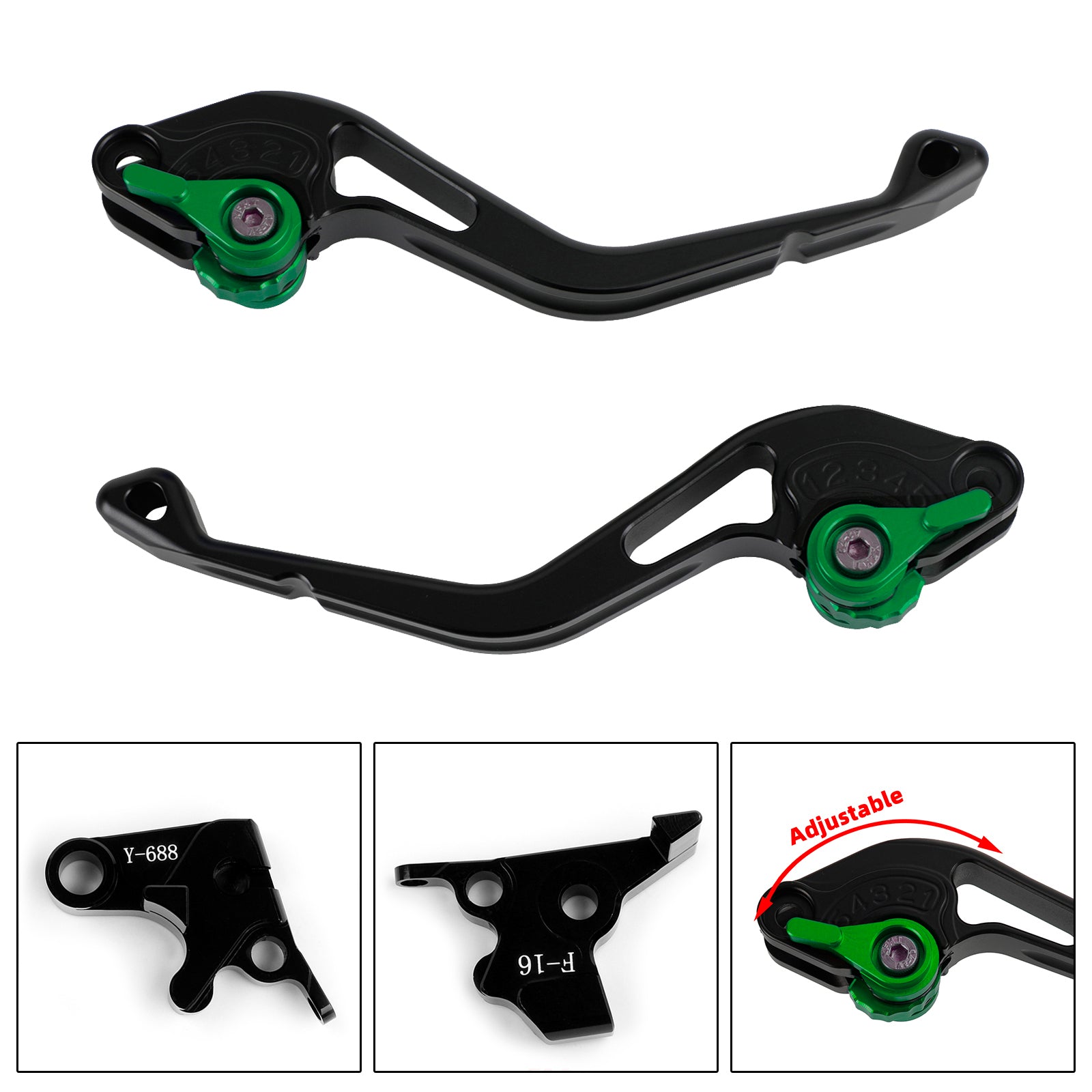 NEW Short Clutch Brake Lever fit for Yamaha FZ6 FAZER FZ6R XSR 700 900 ABS