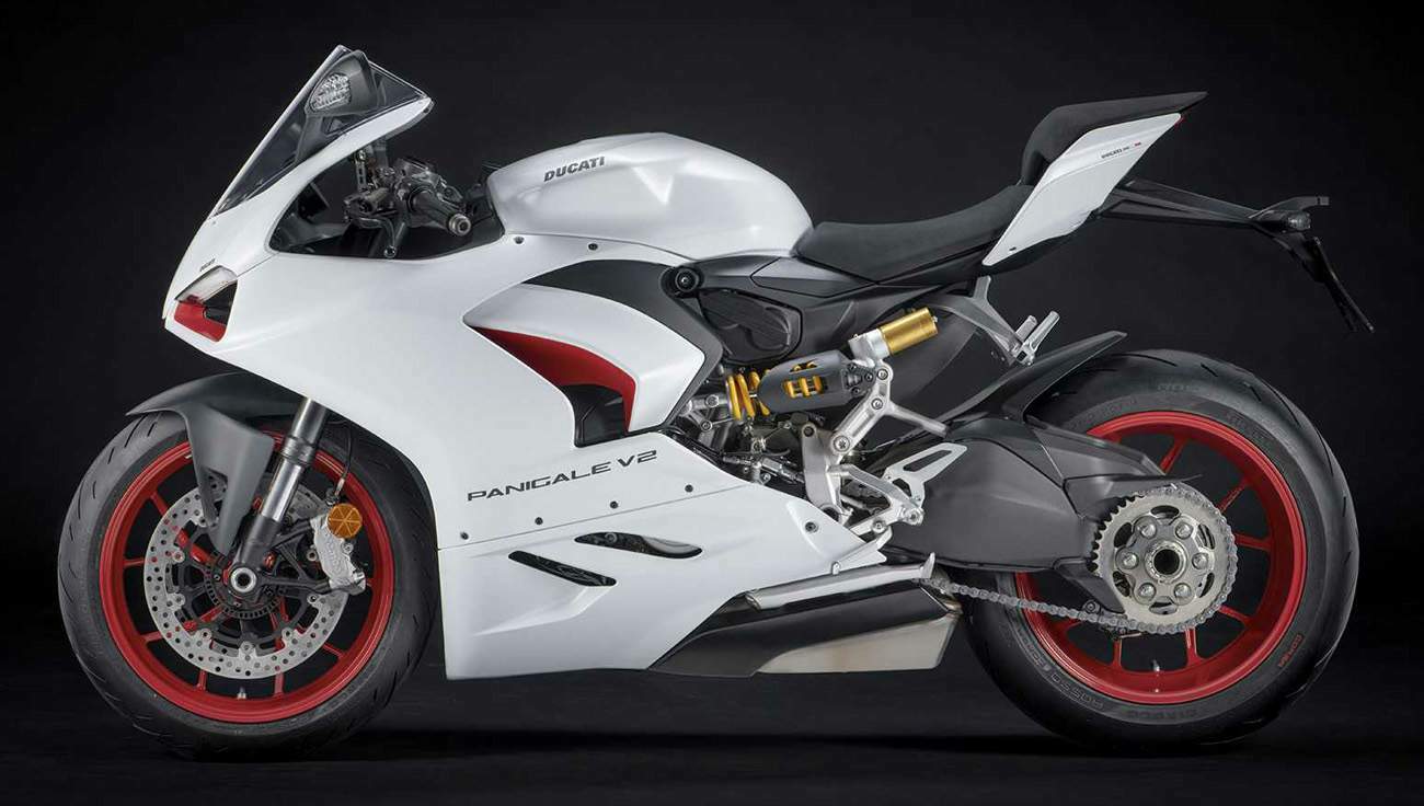 Amotopart Ducati 2020-2024 Panigale V2 ホワイト フェアリングキット