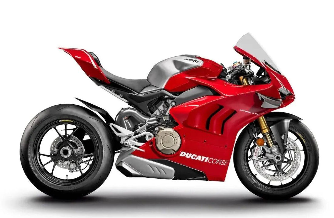 Amotopart Ducati Panigale 20-21 V4/V4S & 21-22 V4SP & 19-22 V4R Kit de carenado rojo