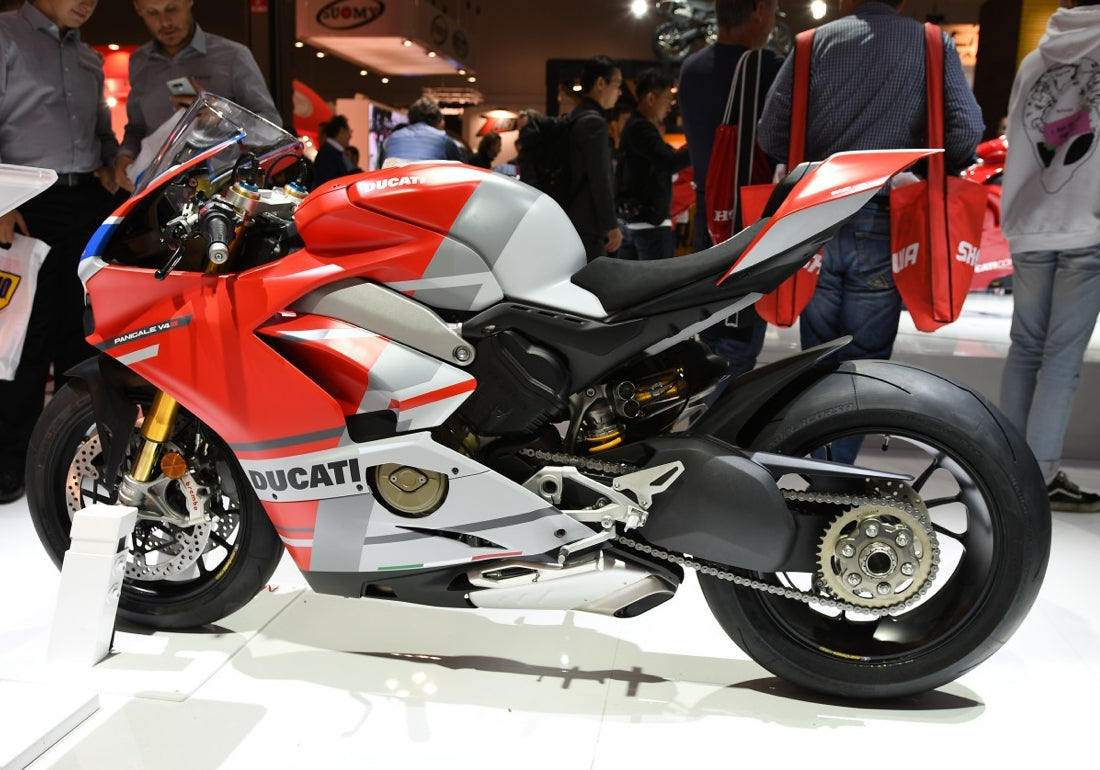 Amotopart Ducati 2018-2019 Panigale V4/V4S y 2018-2020 Panigale V4SP Estilo 11 Kit de carenado