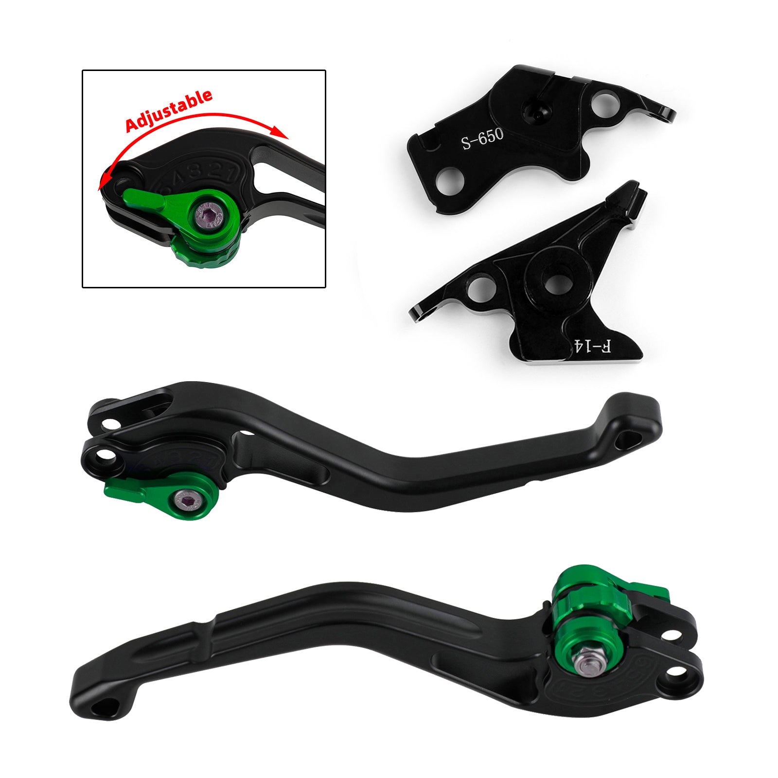 NEW Short Clutch Brake Lever fit for Suzuki SV650/S DL650/V-STROM 750 KATANA