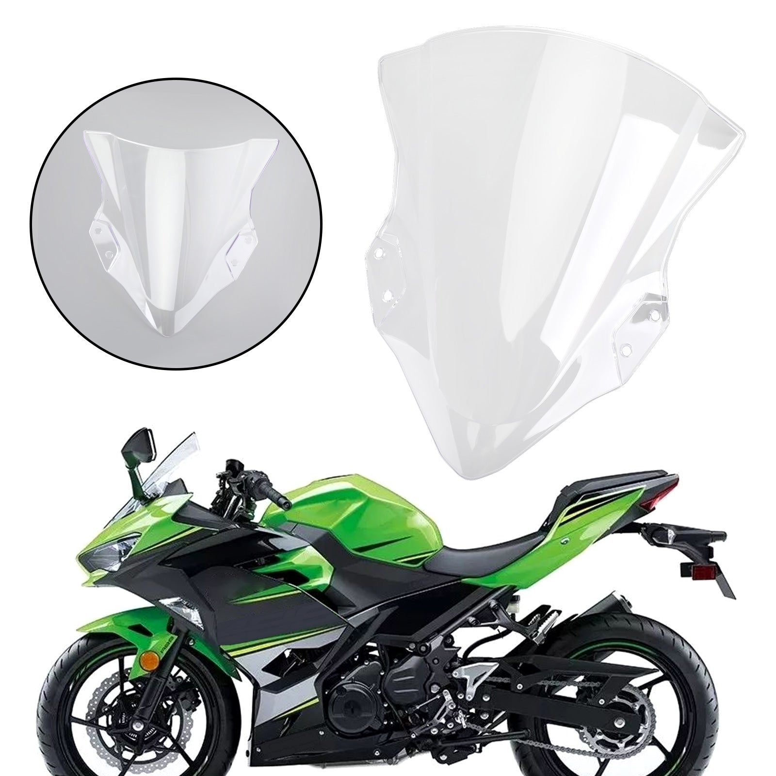 2018-2022 Ninja 400 Kawasaki Windshield Windscreen