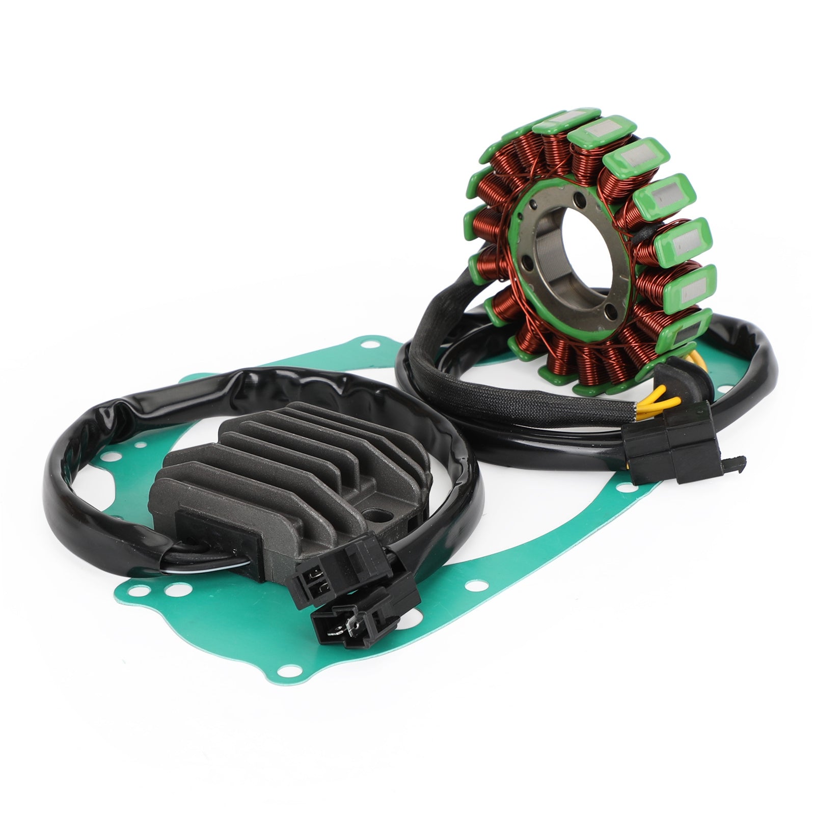 Magneto Coil Stator + Voltage Regulator + Gasket Assy For Suzuki GS 500 F GS500F 2004-2009 Generic Fedex Express Shipping