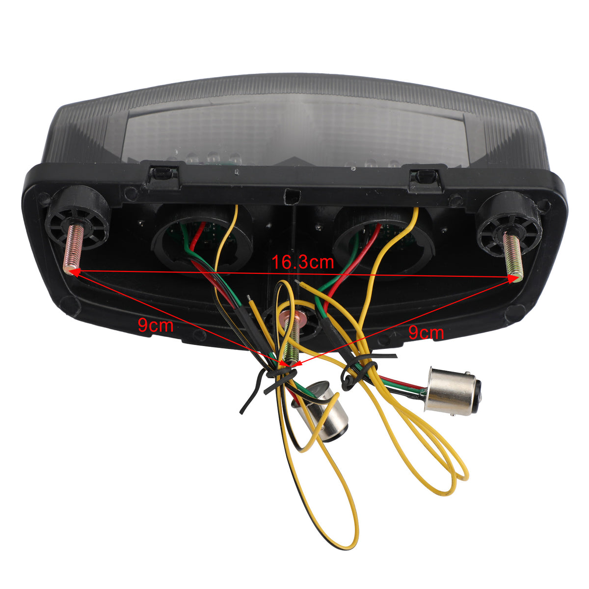 Fanale posteriore integrato a LED Indicatori di direzione interni KAWASAKI Ninja 500 R ZX-7R ZX 750 Generico