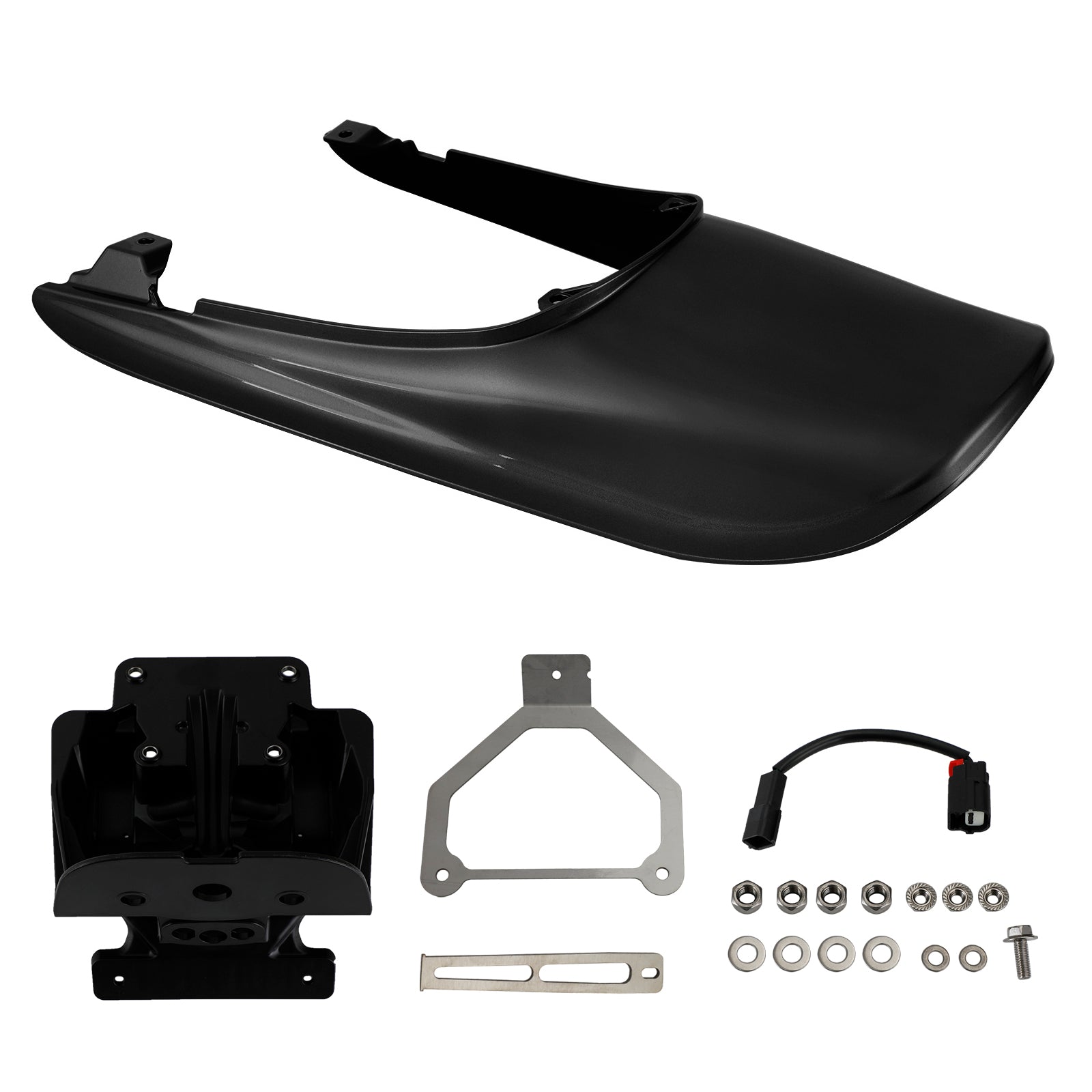 Tail Cowl Fairing+License Plate Bracket fit for Kawasaki Z900RS 2018-2022 Generic