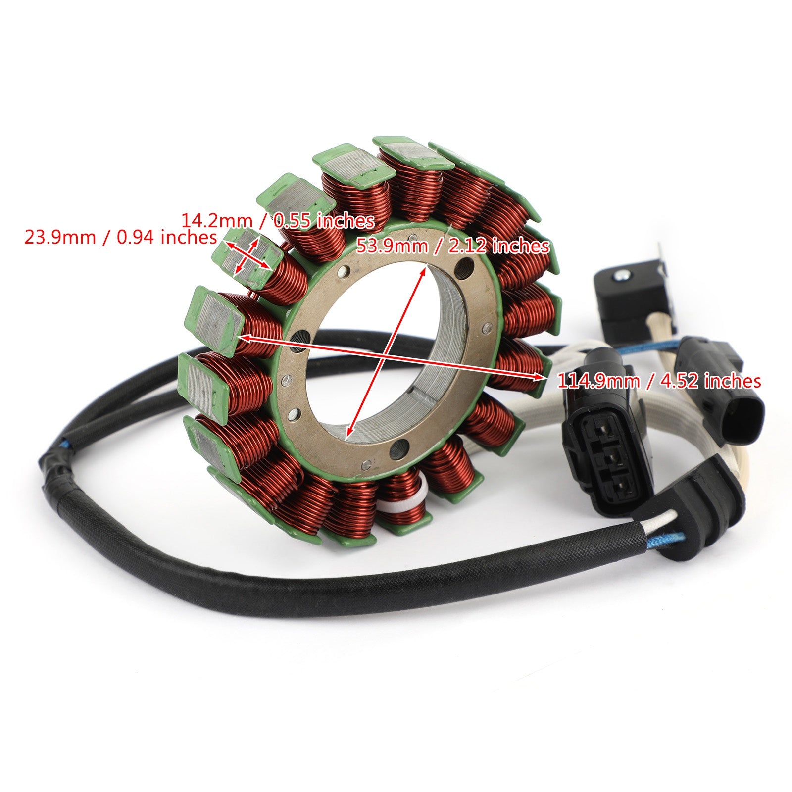 Stator d'alternateur adapté pour Hisun Vector Sector Coleman 450 550 750 UTV 2015-2017