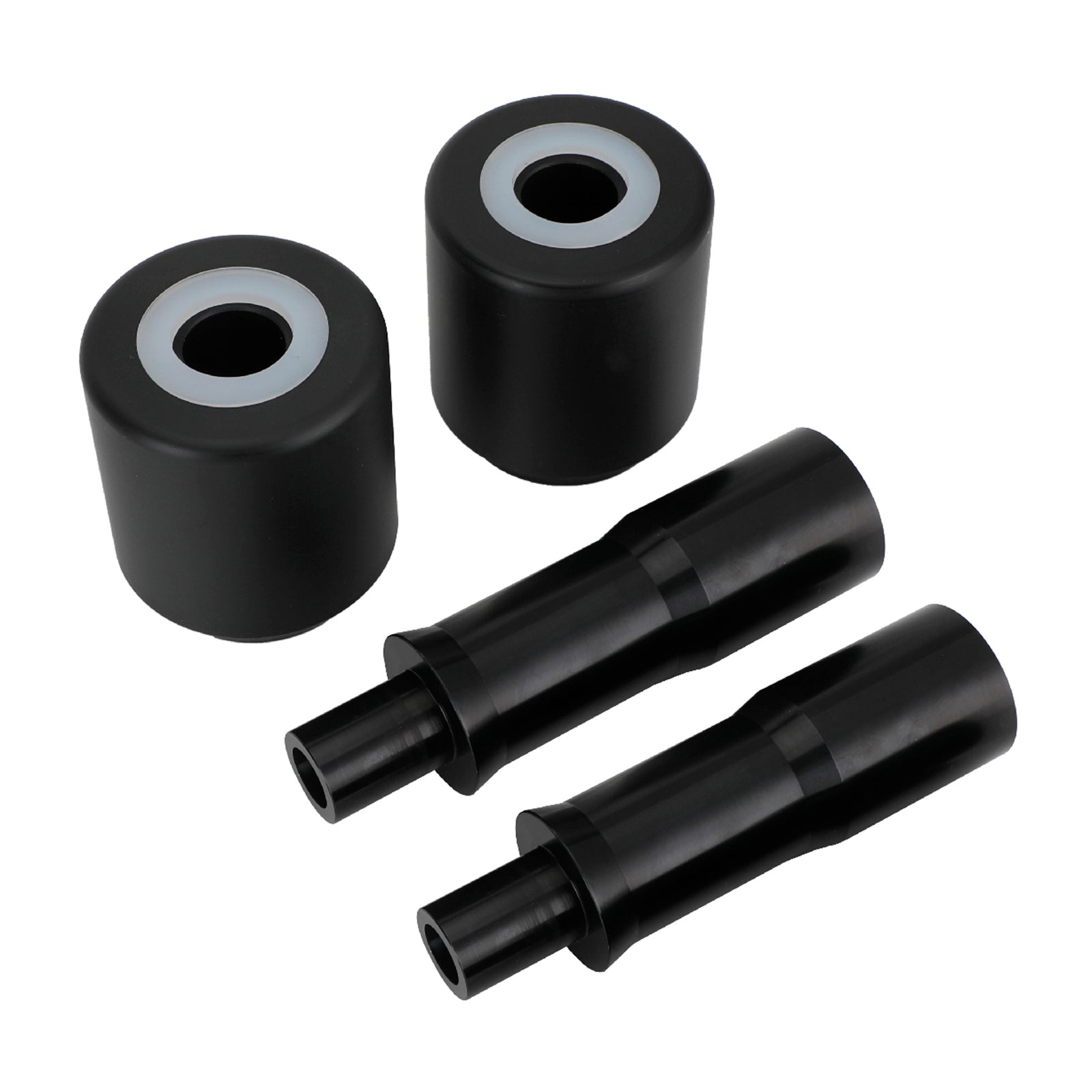 Crash Bobbins Protector Sliders Aluminium Schwarz Passend für Yamaha Yzf-R7 Yzf R7 2021