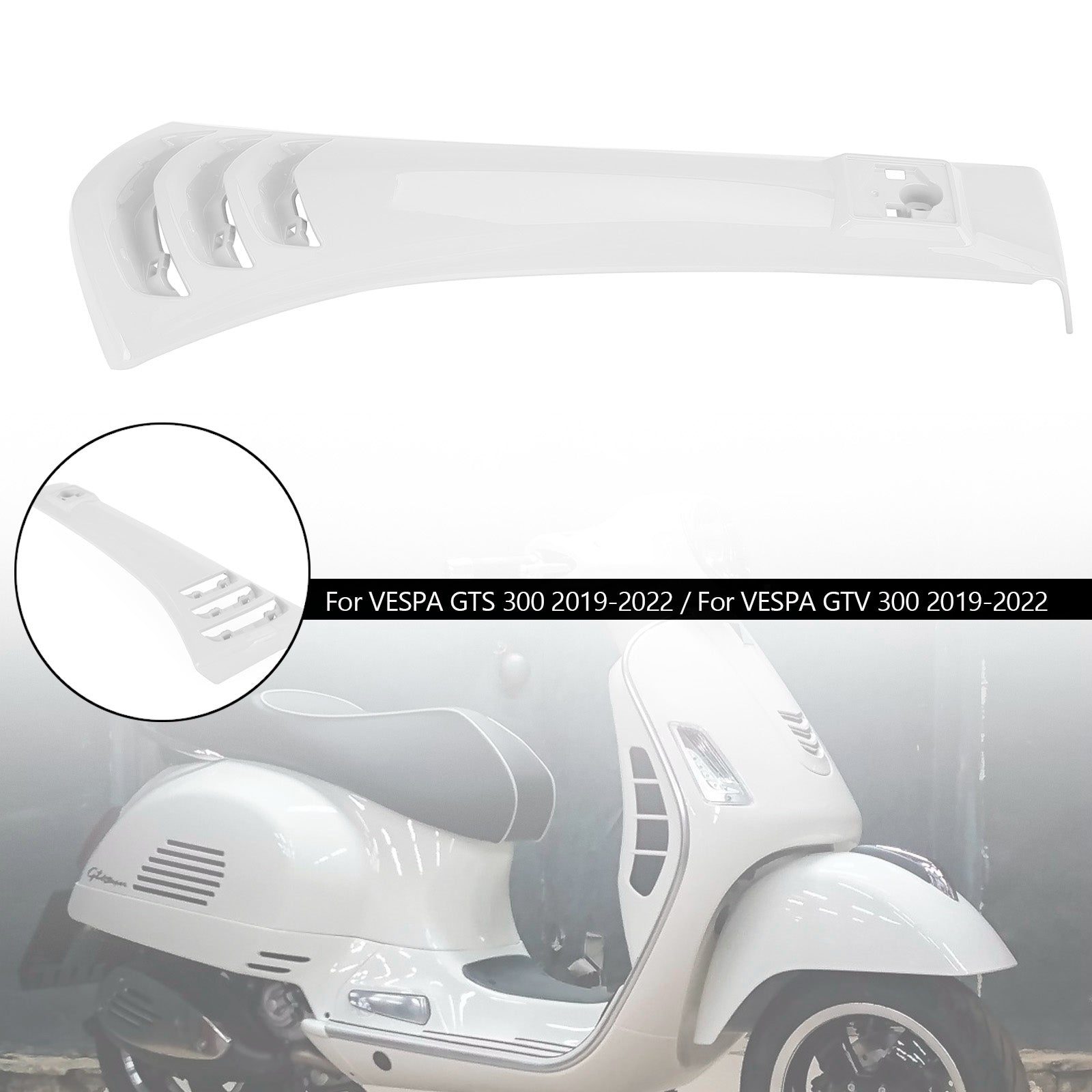 Cravatta per carenatura copritesta clacson per VESPA GTS300 GTV300 2019-2022