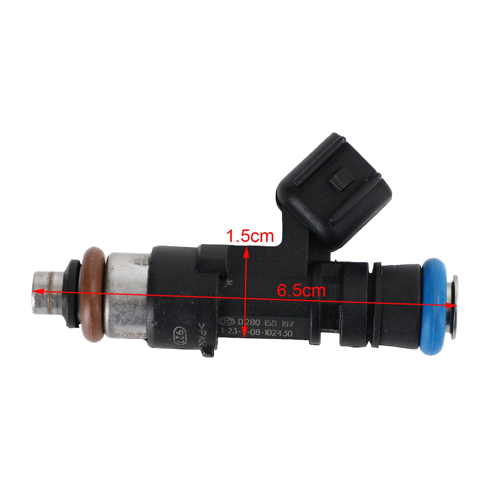 2PCS Fuel Injectors For Polaris Ranger XP 800 1204318 0280158197 GX1111IJ117XG 1204319 Generic