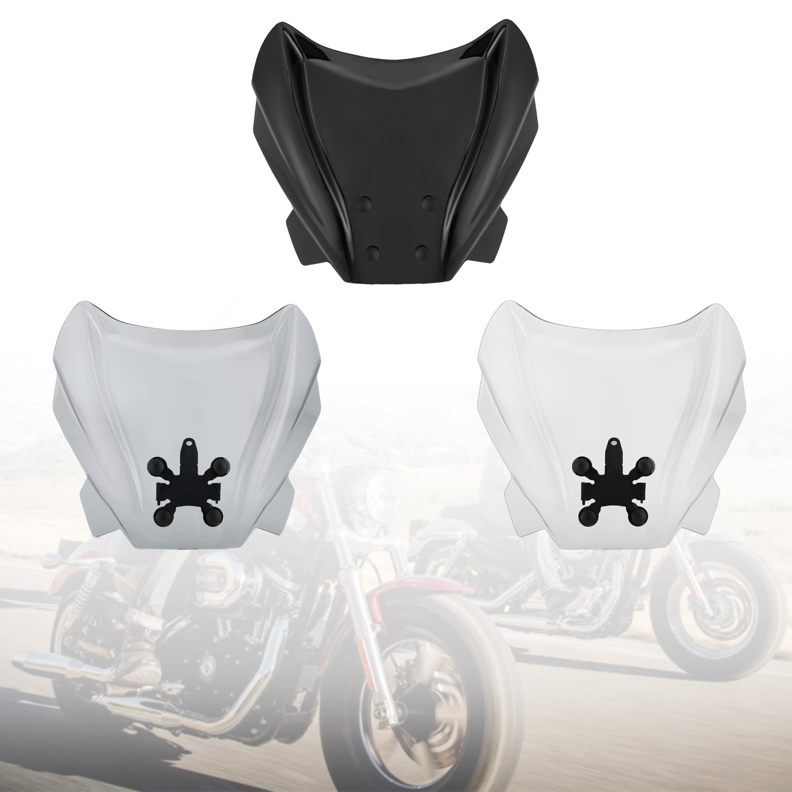 Parabrezza moto ABS adatto per HONDA CB650R 2019-2021 generico