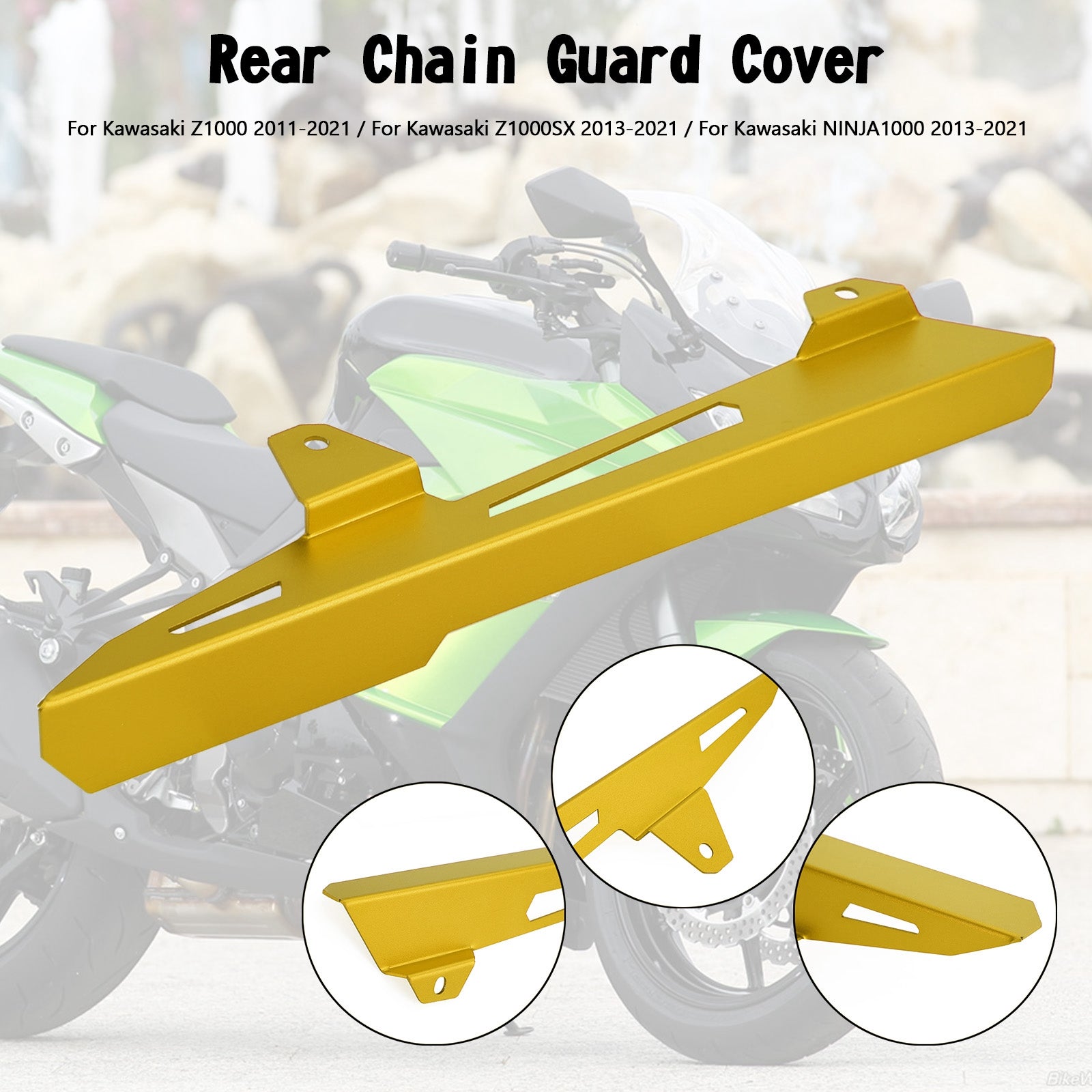 Sprocket Chain Guard Cover For Kawasaki Z1000SX NINJA 1000 Z1000 11-21