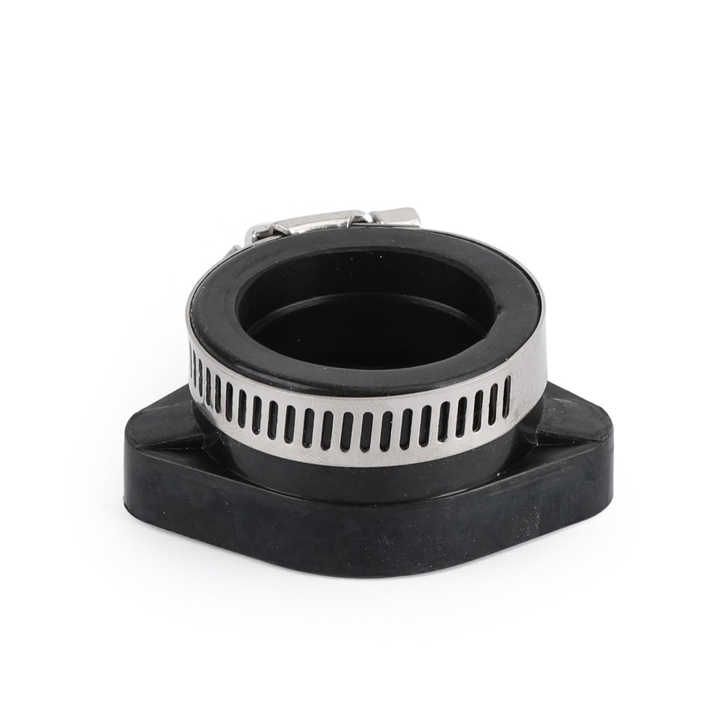 Carburetor Intake Adapter Flange Manifold w/Clamp For VM24 PE26 PE28 ...