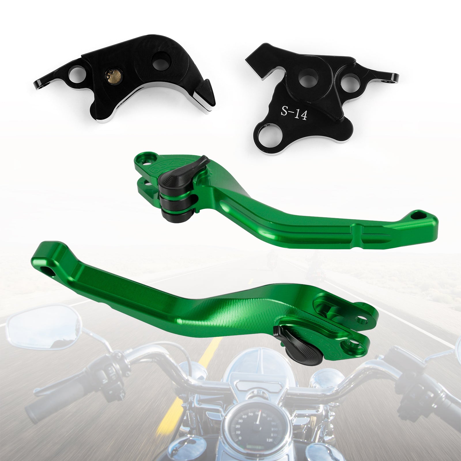 CNC Short Clutch Brake Lever fit for Suzuki GSXR1000 2007-2008