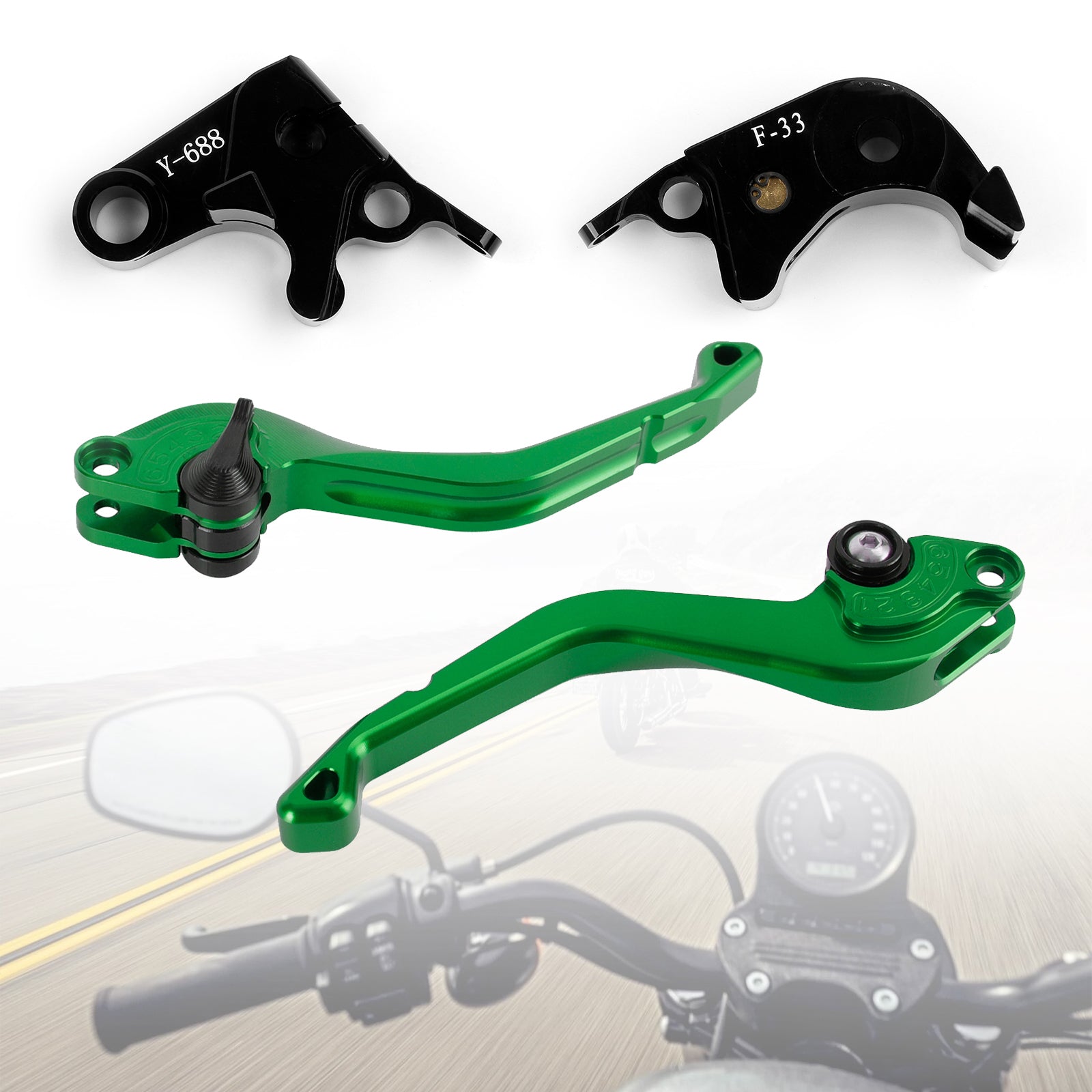 CNC Short Clutch Brake Lever fit for Honda CBR600RR 07-17 CBR1000RR 08-16