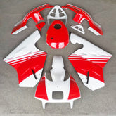 Kit carena Amotopart Honda NSR250R 1988-1989 rosso e bianco