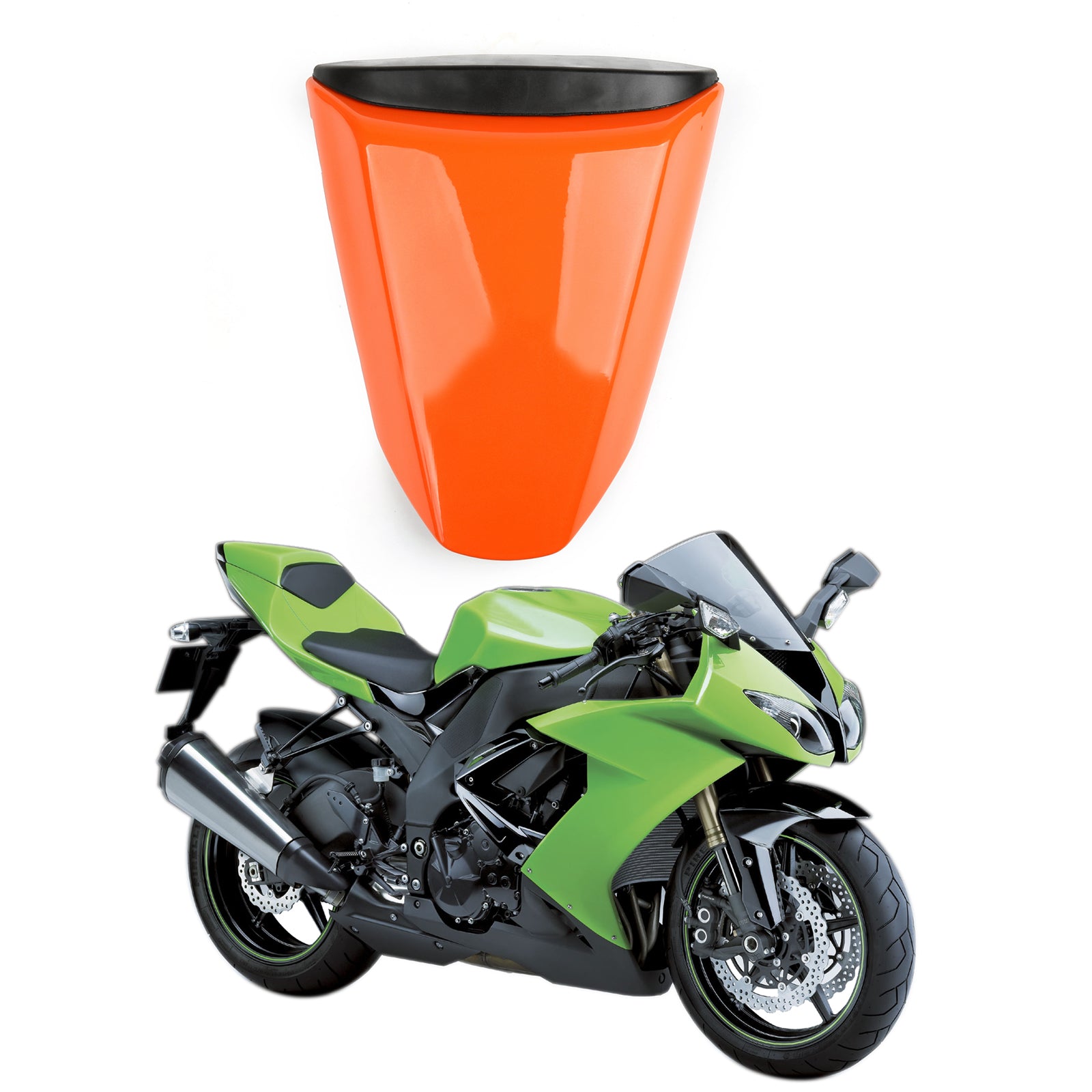 Kawasaki ZX10R ZX 10R 2008-2009 Housse de siège arrière