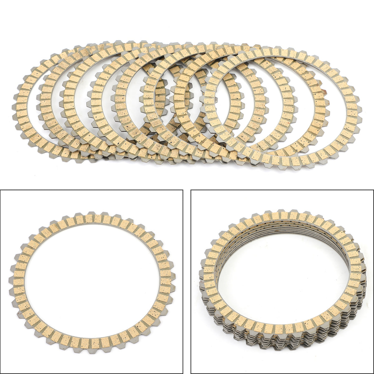 Clutch Friction Plate Kit Set For Sportster XL883 XL1200 Softail Dyna