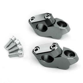 Kit estensioni riser manubrio da 7/8" in alluminio billet da 22 mm Per Yamaha Per Honda Per Ducati Per KTM Per Kawasaki Per Suzuki