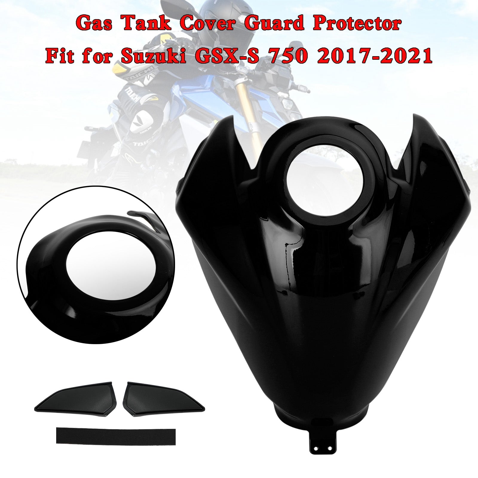 2017-2021 Suzuki GSX-S 750 GSXS Gas Tank Cover Guard Protector