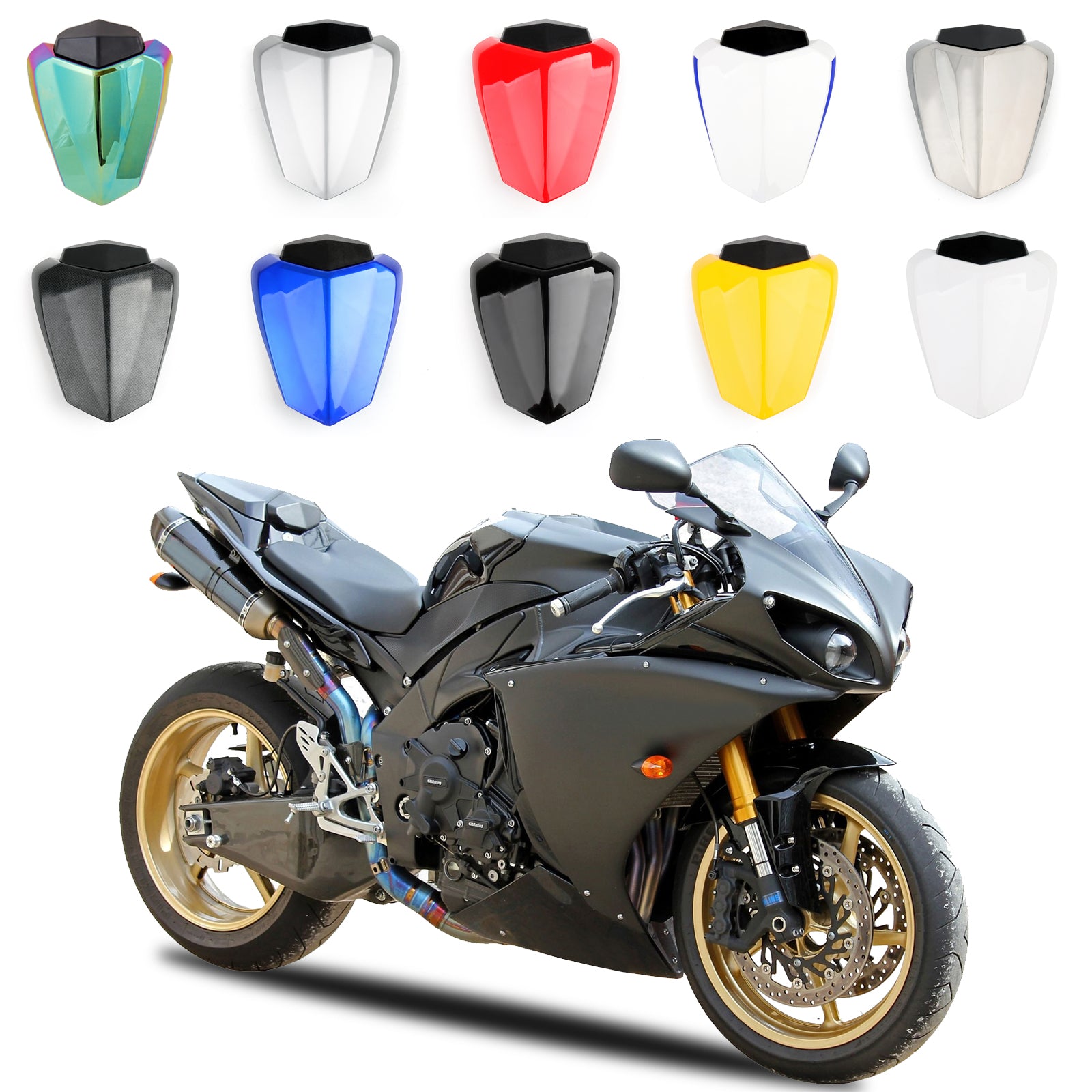 Rear Seat Cover cowl For Yamaha YZF R1 2009-2014 Fairing