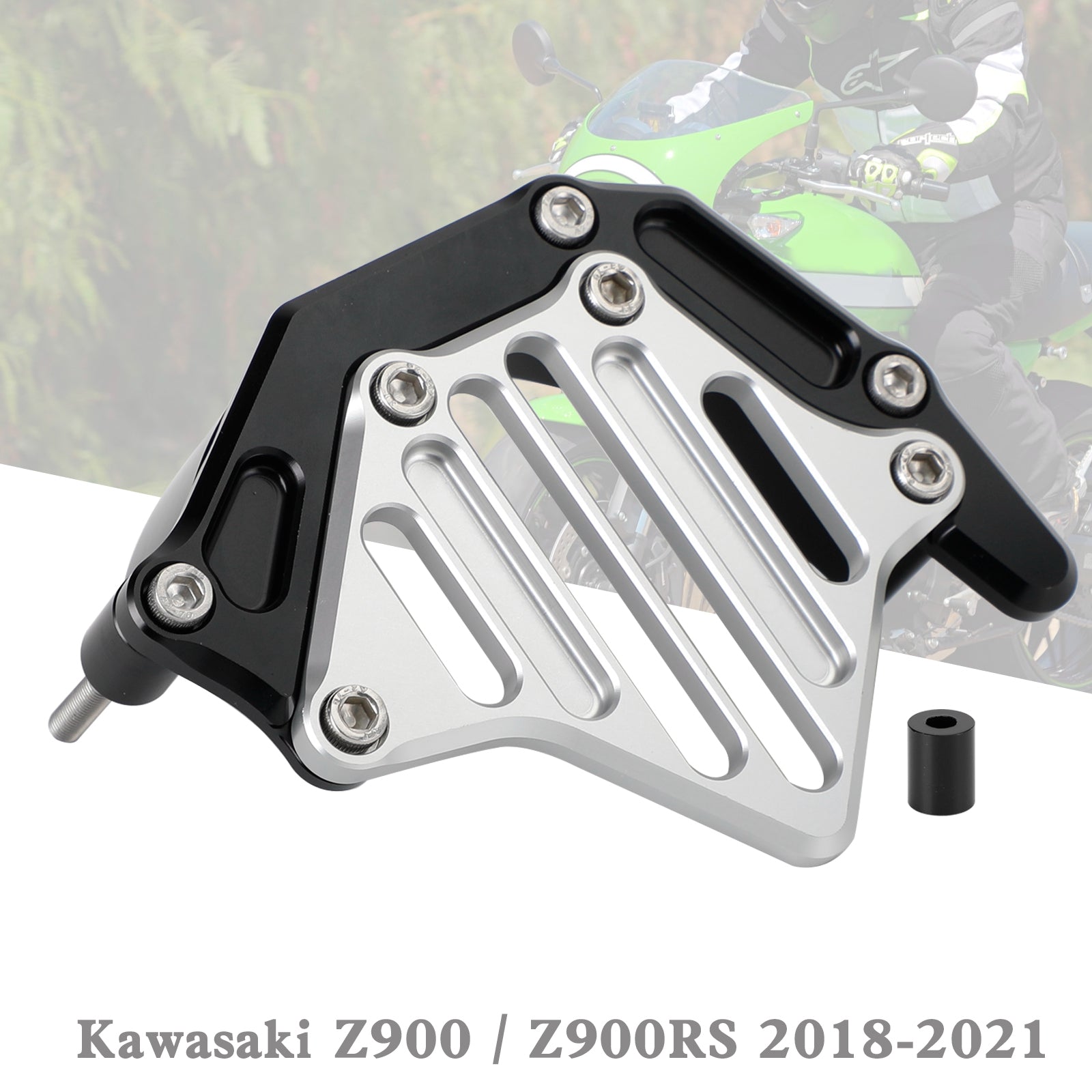 Garde-chaîne de couvercle de pignon avant pour Kawasaki Z900 Z900RS 2018 – 2021