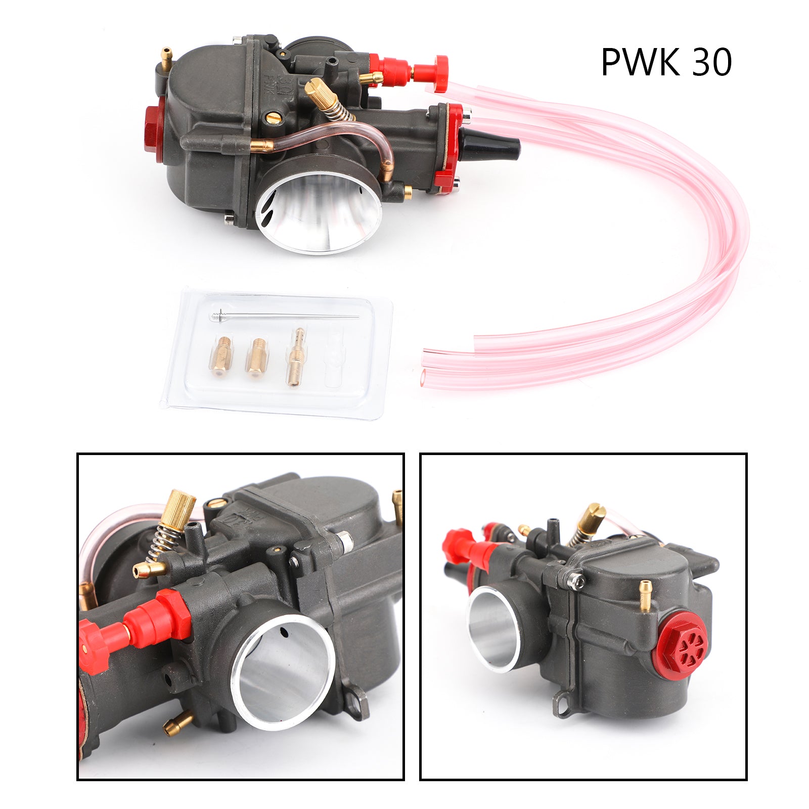 Nouveau Carburateur en aluminium PWK 30mm, pièce de course pour moto OEM, remplacement Carb générique