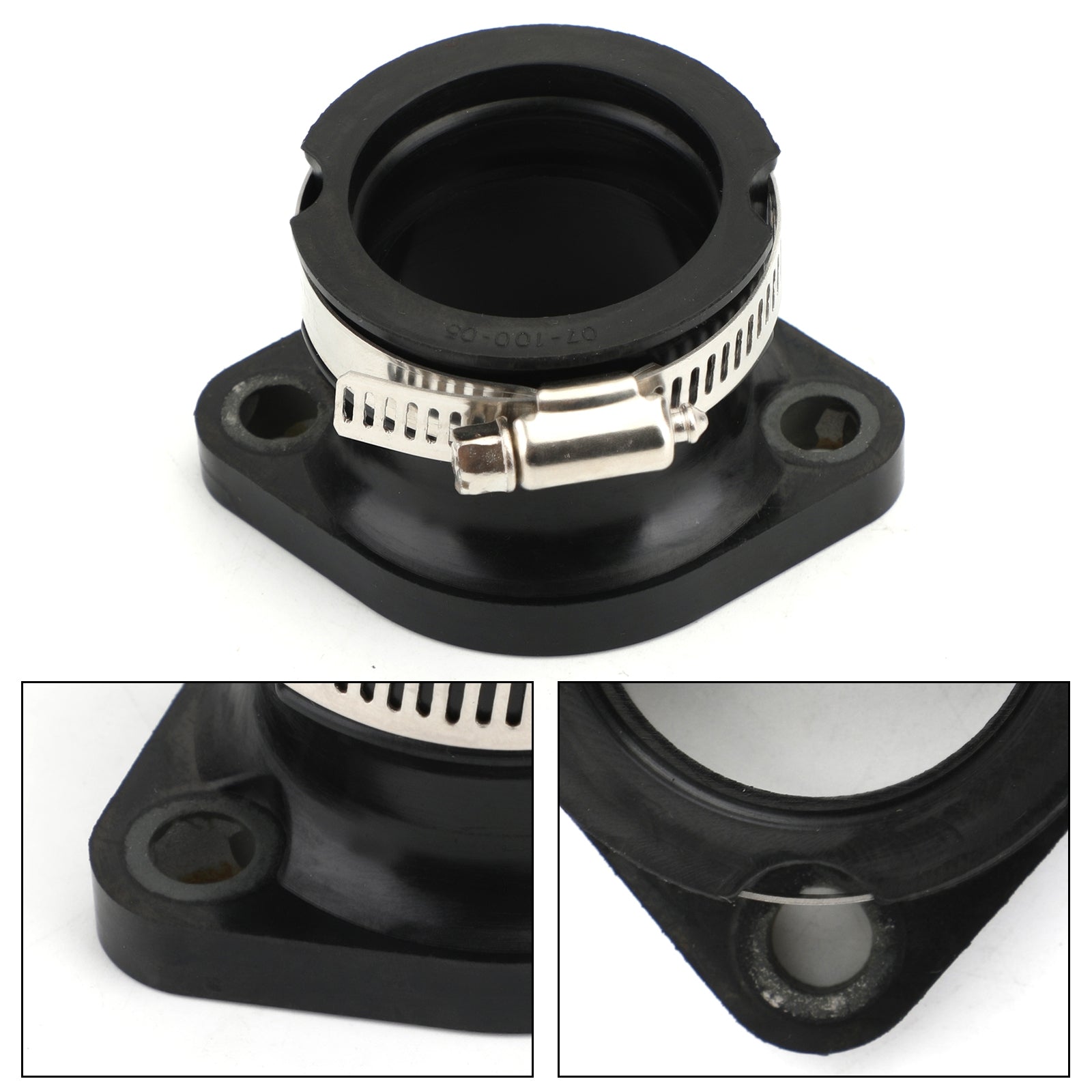 Intake Manifold Boot Joint Carburetor Carb Flange Socket Fit For Polaris Trail SP 1986 500 SP 1989 Polaris Indy 500 Classic Deluxe 133,5" 1992