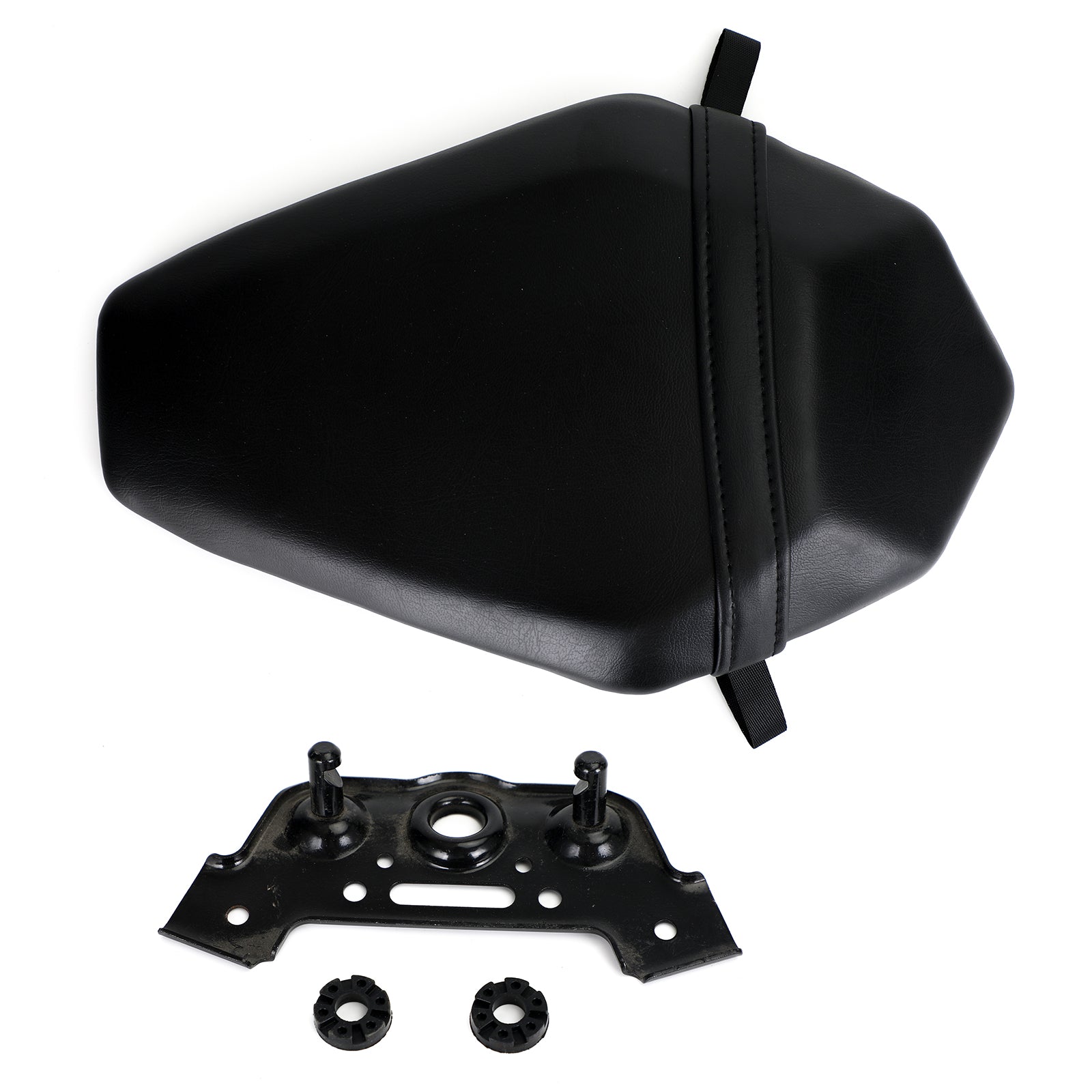 Cojín negro para asiento trasero de pasajero, apto para Kawasaki Zx-10R Zx 10R 2016-2020 genérico