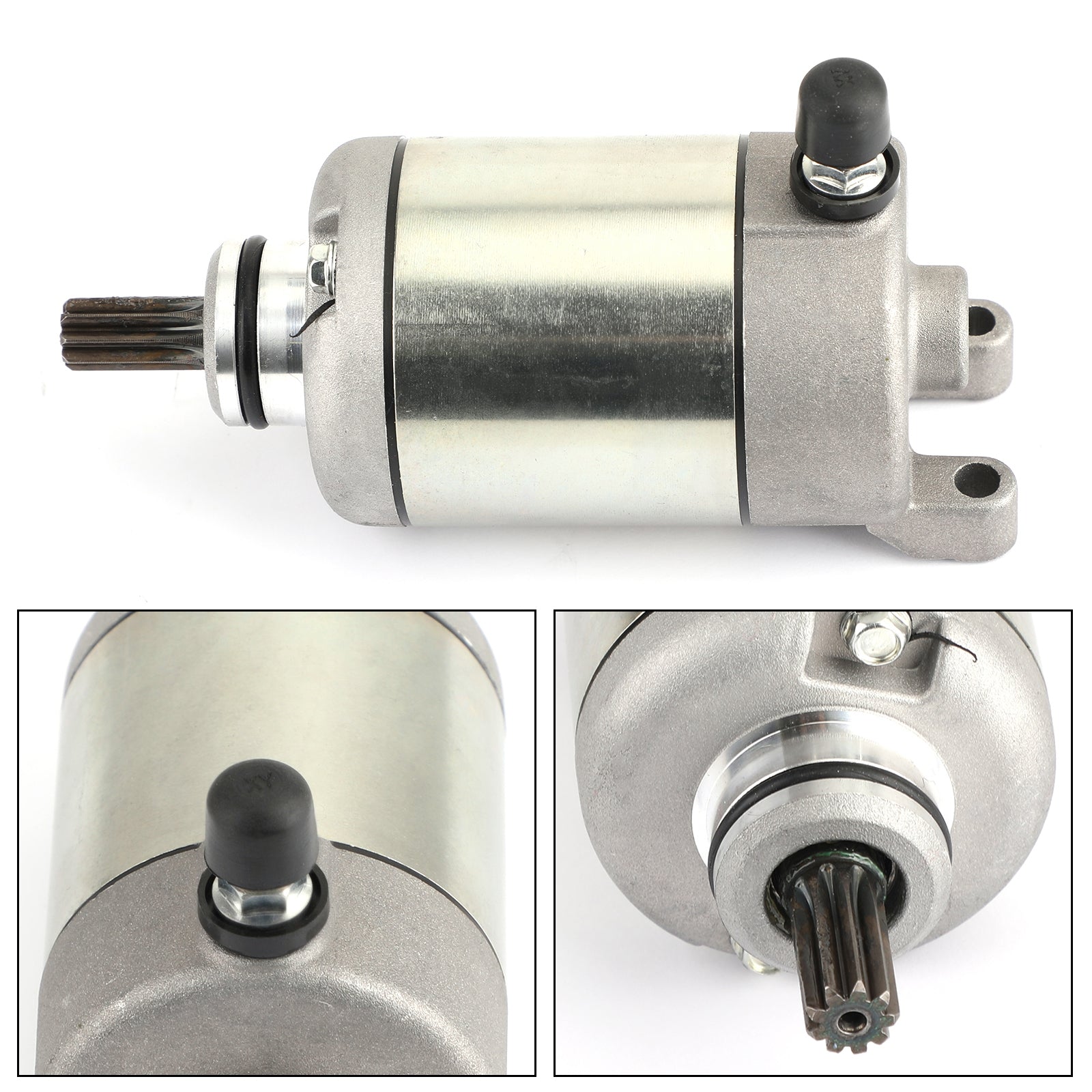 Honda Starter Motor 31200-MEE-D00 Fit For Honda CBR600 CBR600RR Fireblade 2003-2006 Silver