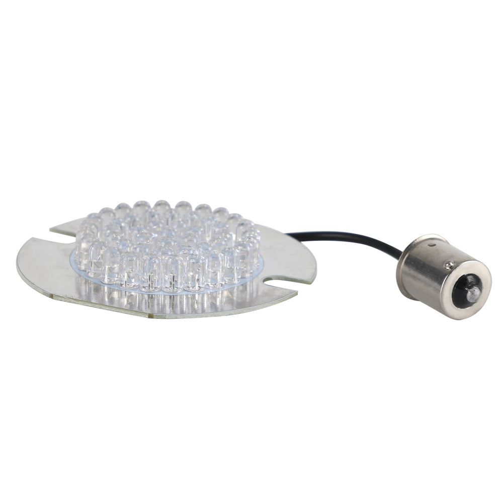 Ampoules de clignotant LED 1156, Style plat, adaptées pour Touring Road King Softail