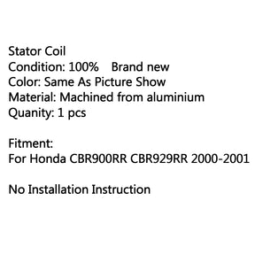 Magneto Generator Engine Stator Charging Coil For Honda CBR900RR CBR929RR 00-01