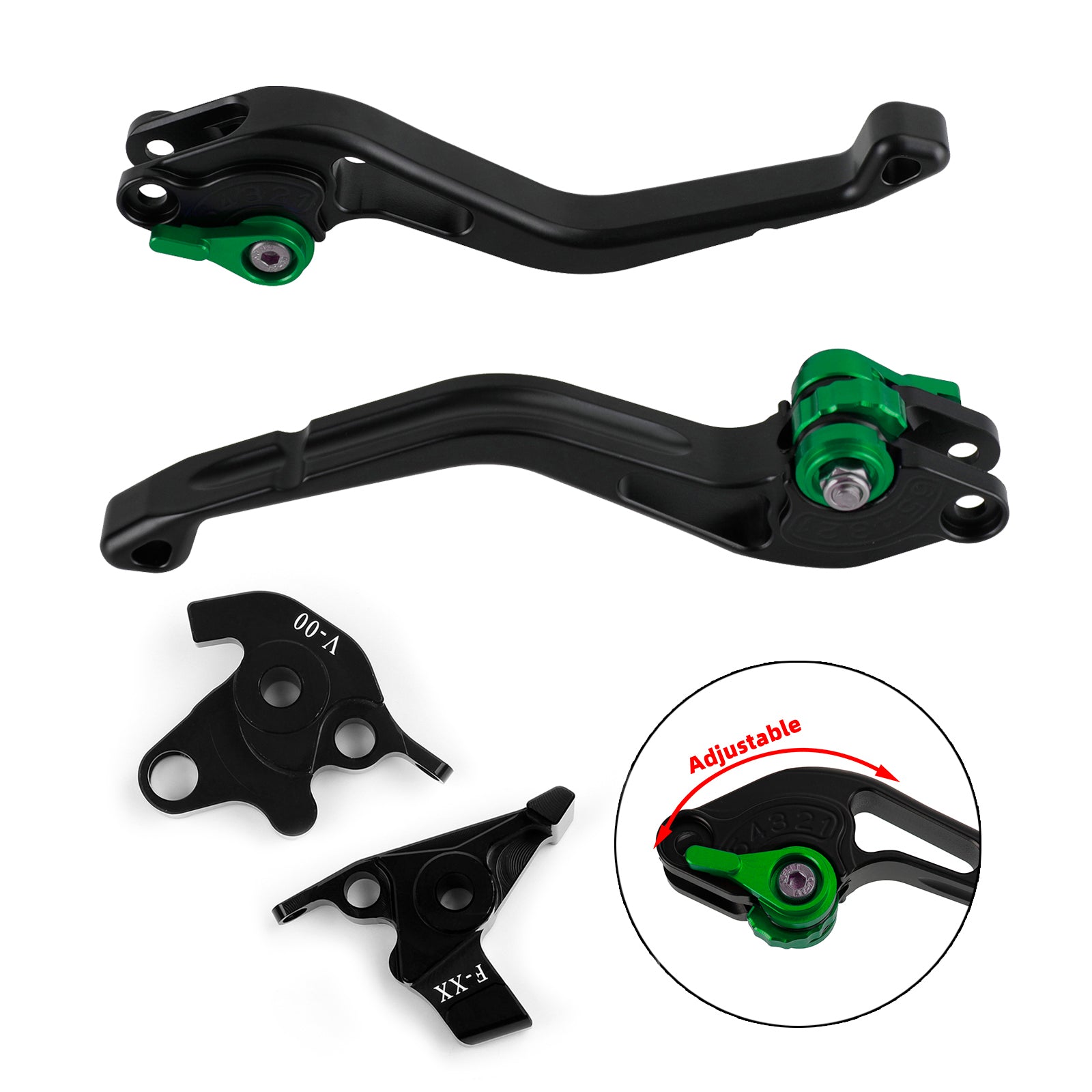 NUOVA leva freno frizione corta adatta per Honda VFR800 ST1300/ST1300A CBR1100XX