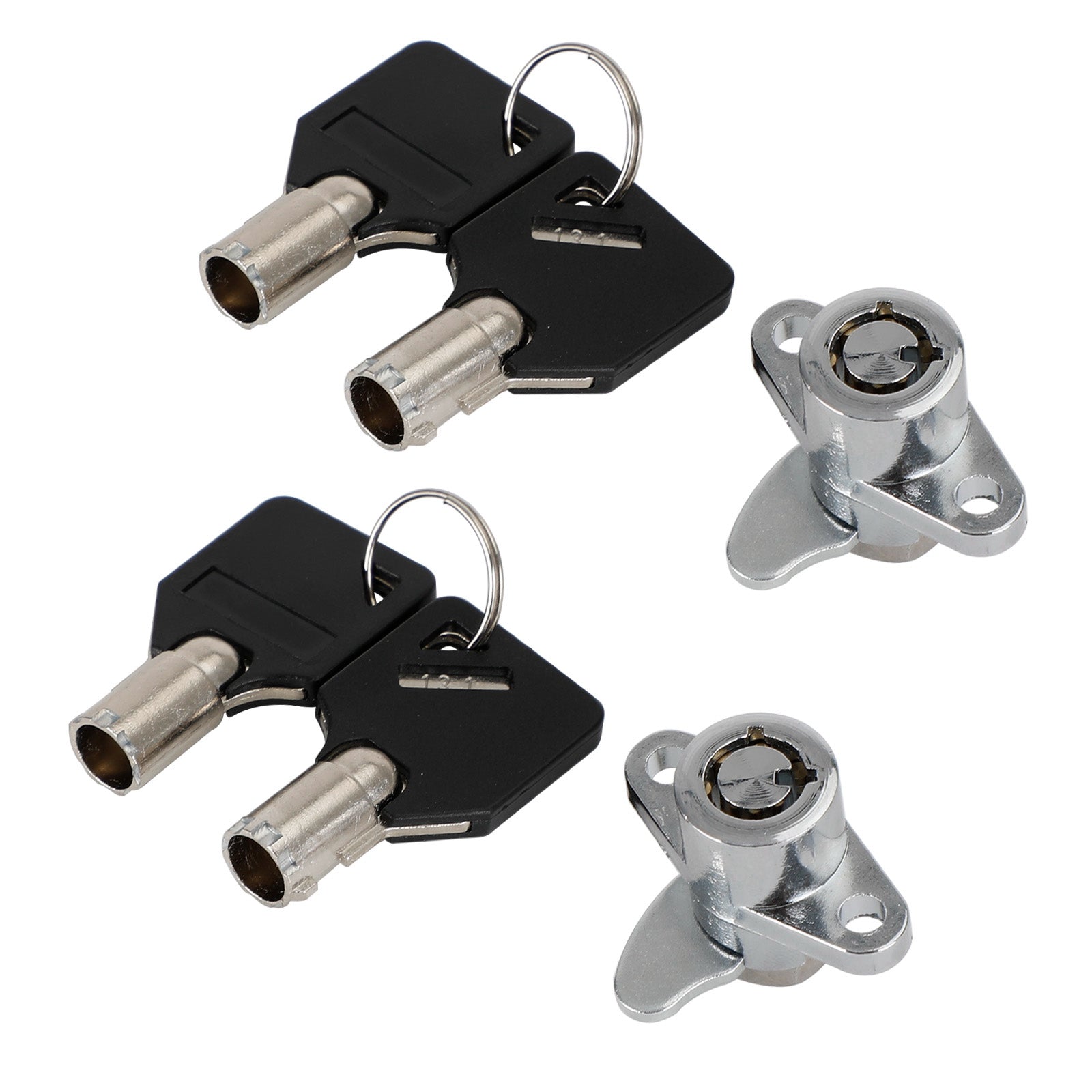 Saddlebag Lock Set 4 Keys For 93'-13' Touring Flh/T Street Electra Road Glide Generic
