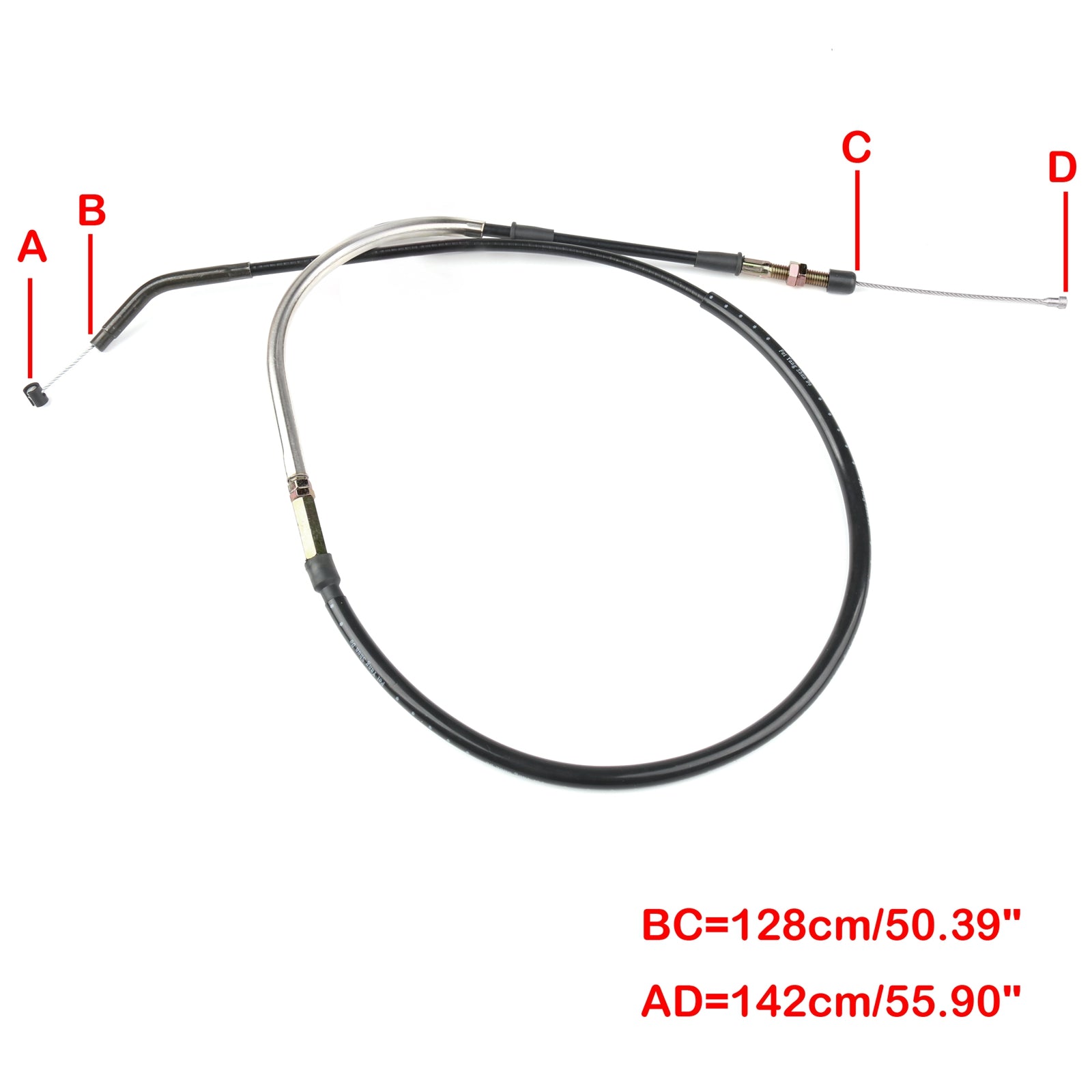 Draht-Stahl-Kupplungszug-Ersatz 3C3-26335-00-00 für Yamaha FZ8 FZ8-S FAZER Generic