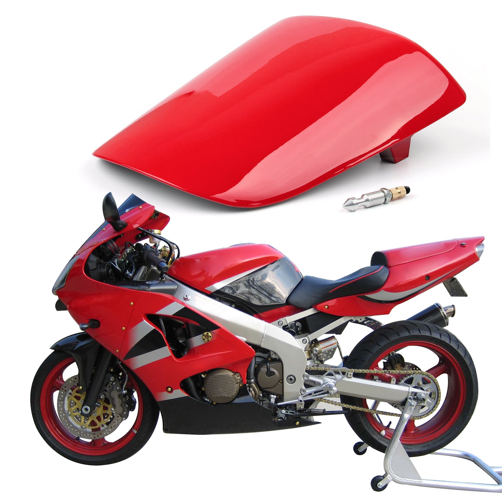 Rear Seat Cover Cowl For Kawasaki ZX6R 2000-2002 Generic