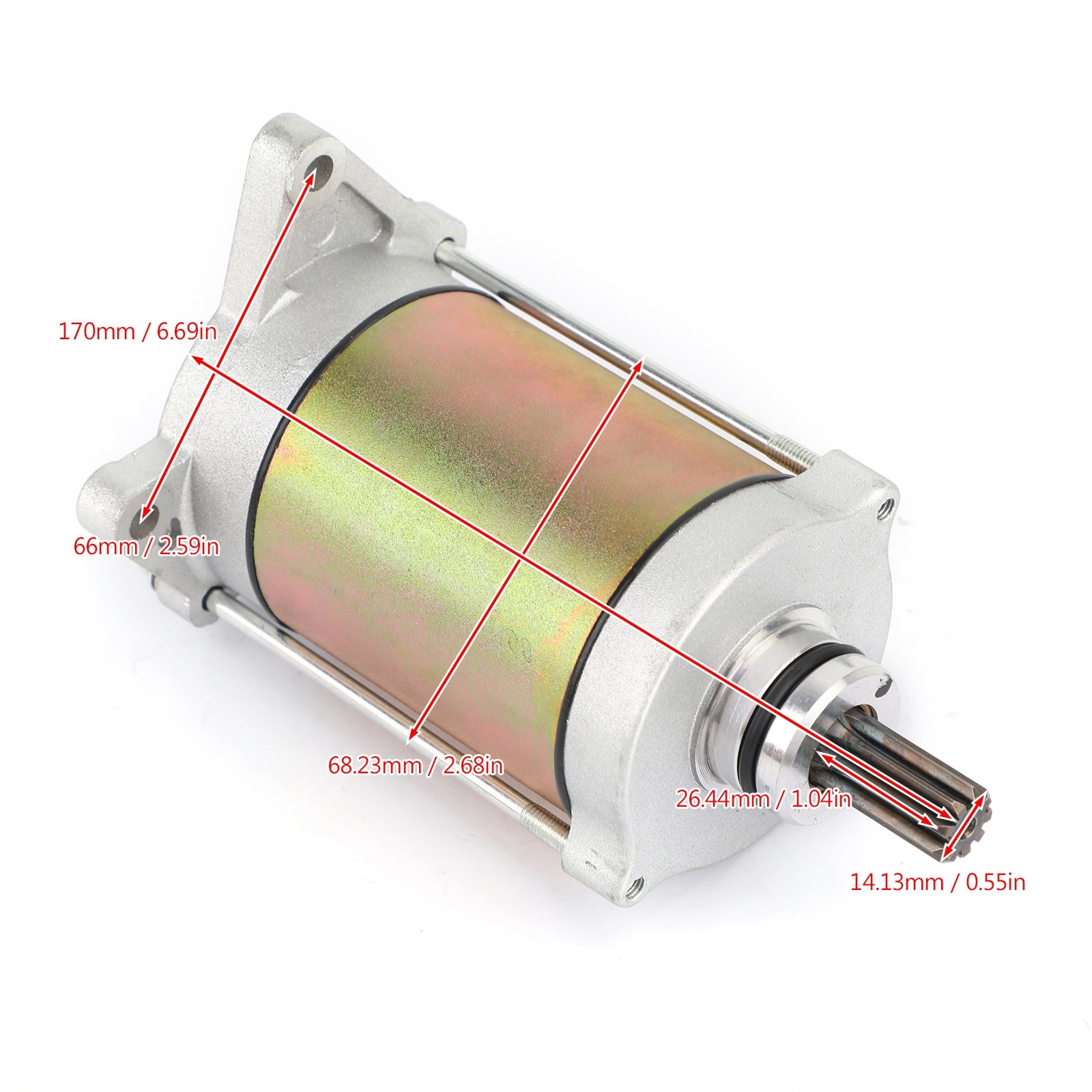 Starter Motor for CFMOTO X8 Uforce ZForce CForce 800 2013-2020 0800-091000