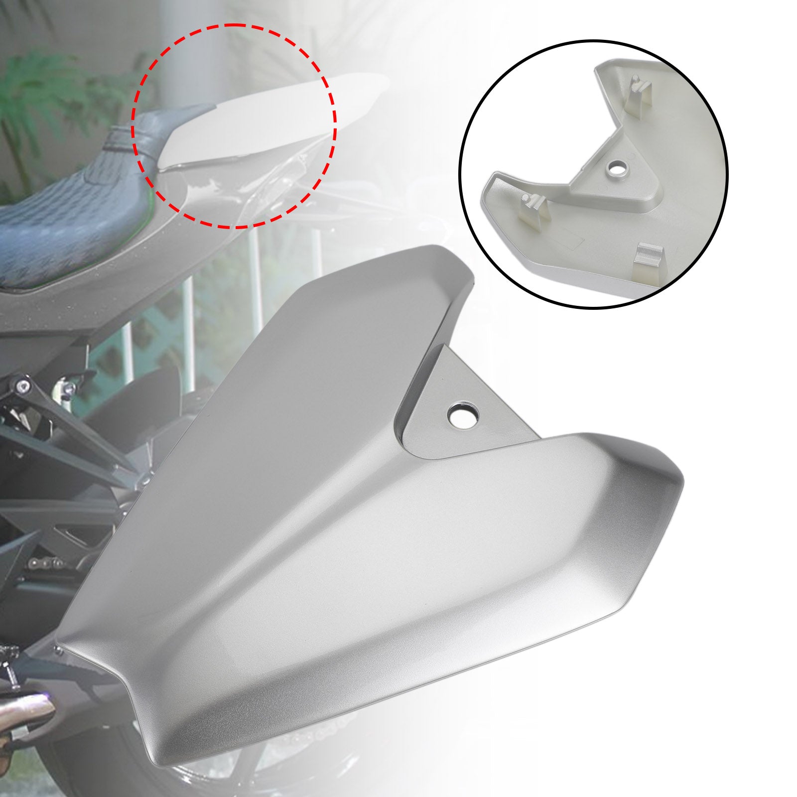 Motorcycle Rear Seat Fairing Cover Cowl for Kawasaki Z1000 2014-2022 Generic